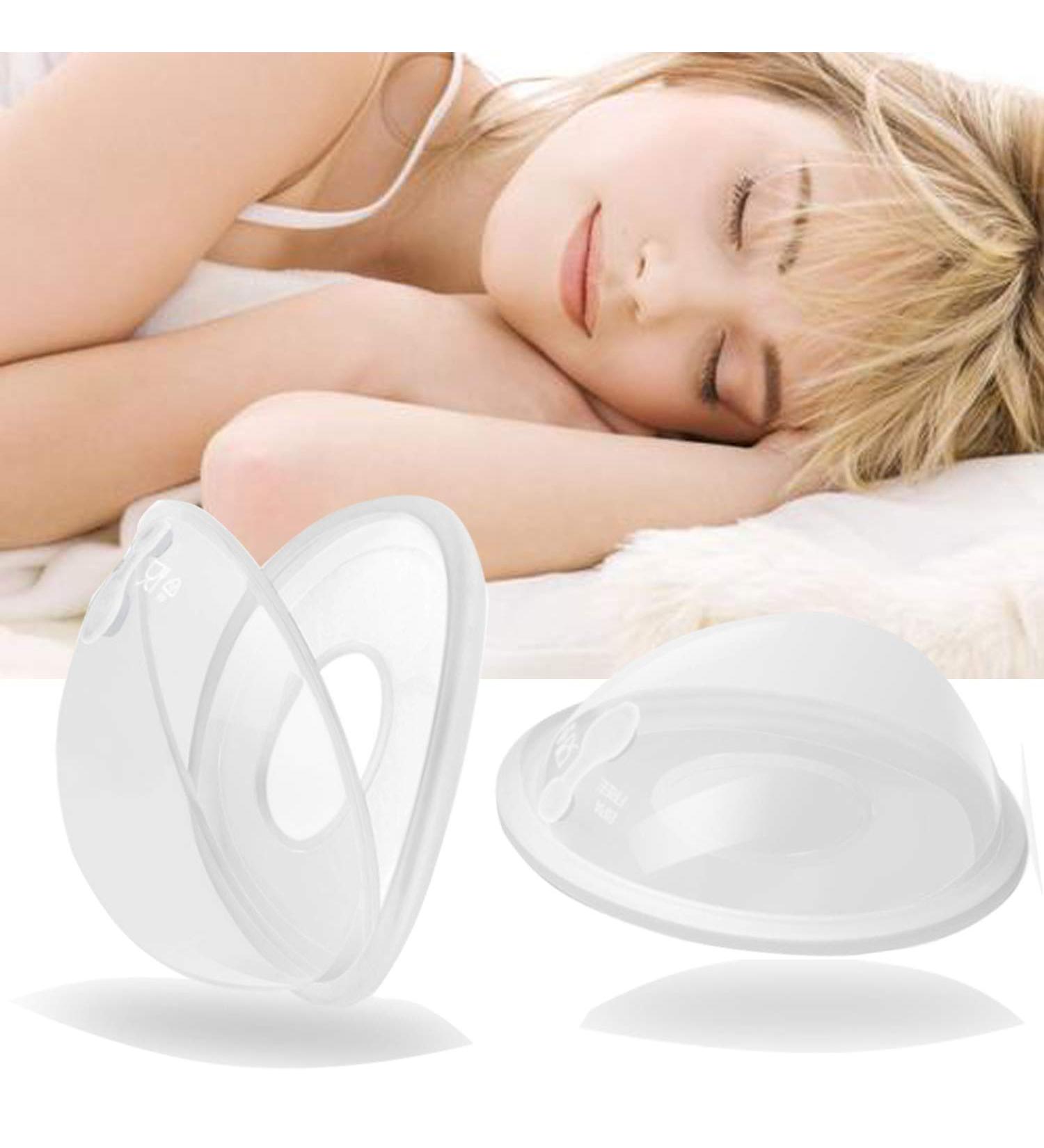 Anti-Flow Breast Shells with Stopper for Nursing Mothers - BPA Free & Food Grade Silicon - 2 Count - Buy Online on SooperMarket.com