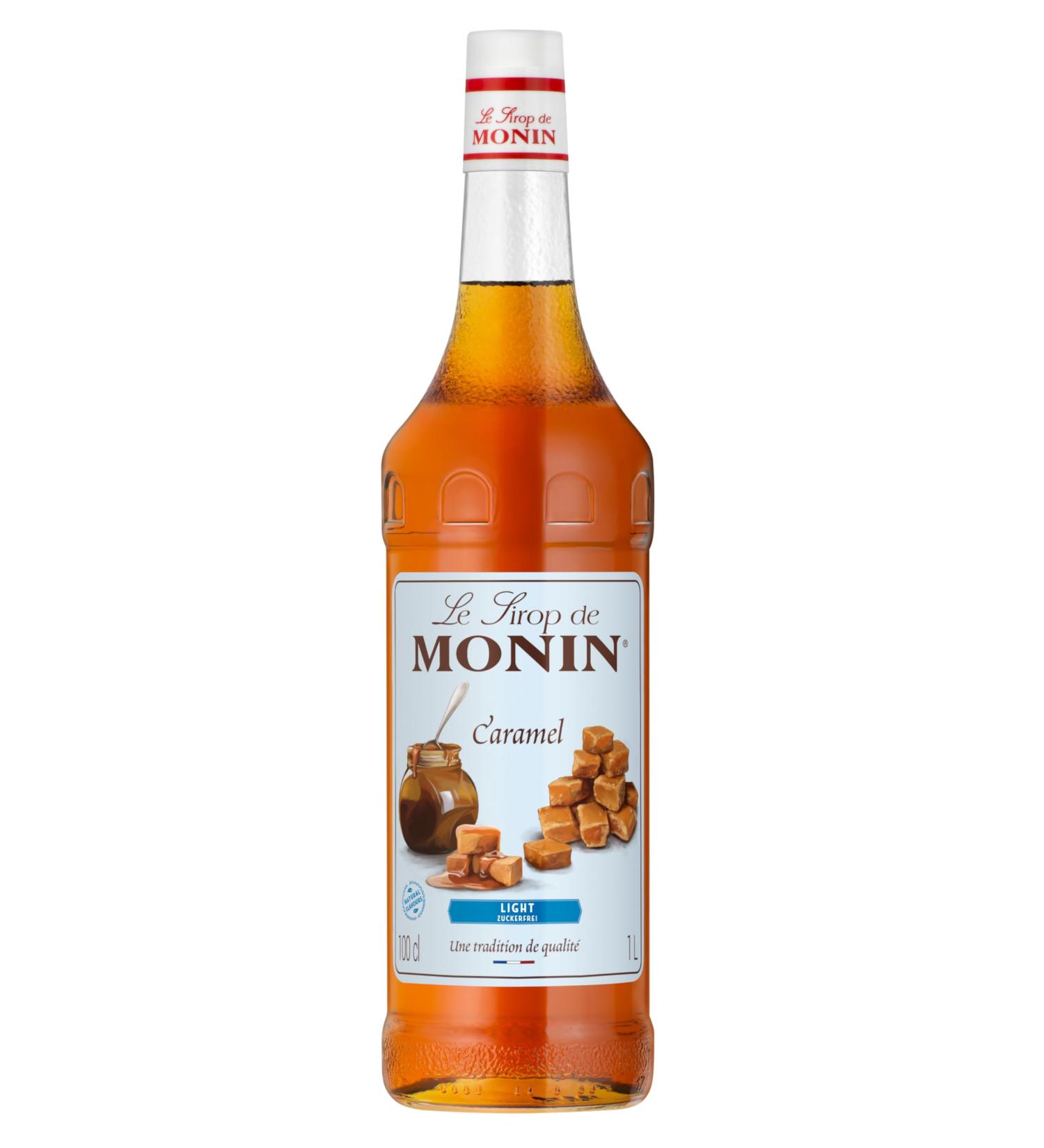 Monin syrup CARAMEL SUGAR REDUCED (1 x 1.0l) 1 l (1 pack)