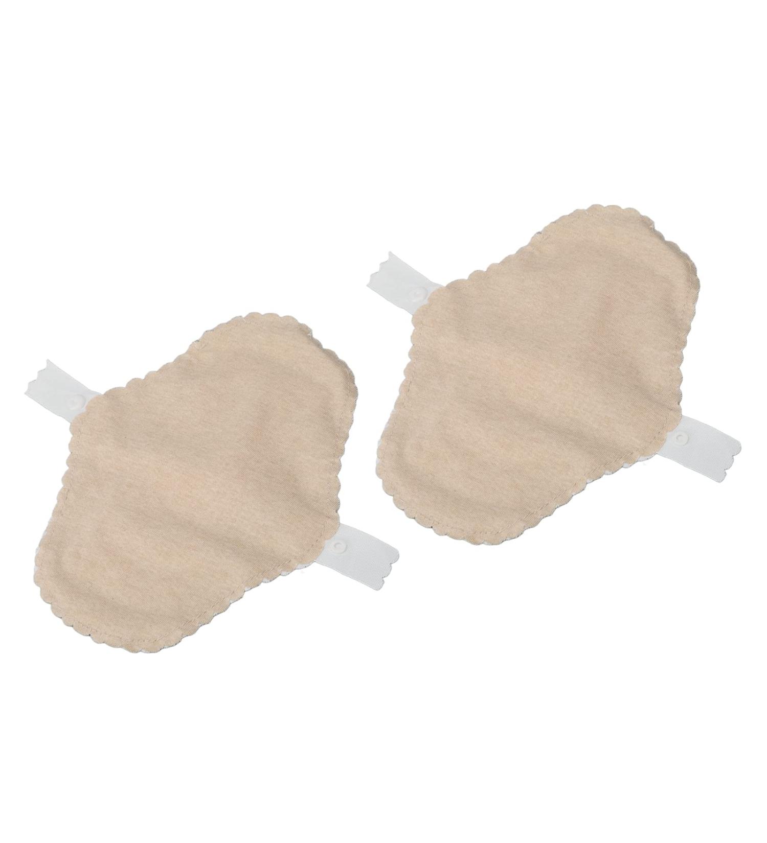 2PCS ANGGREK Reusable Sanitary Napkins - Washable Menstrual Pads | Pure Cotton, Breathable & Leak Proof | Universal for Women - Skin Color - Buy Online on SooperMarket.com