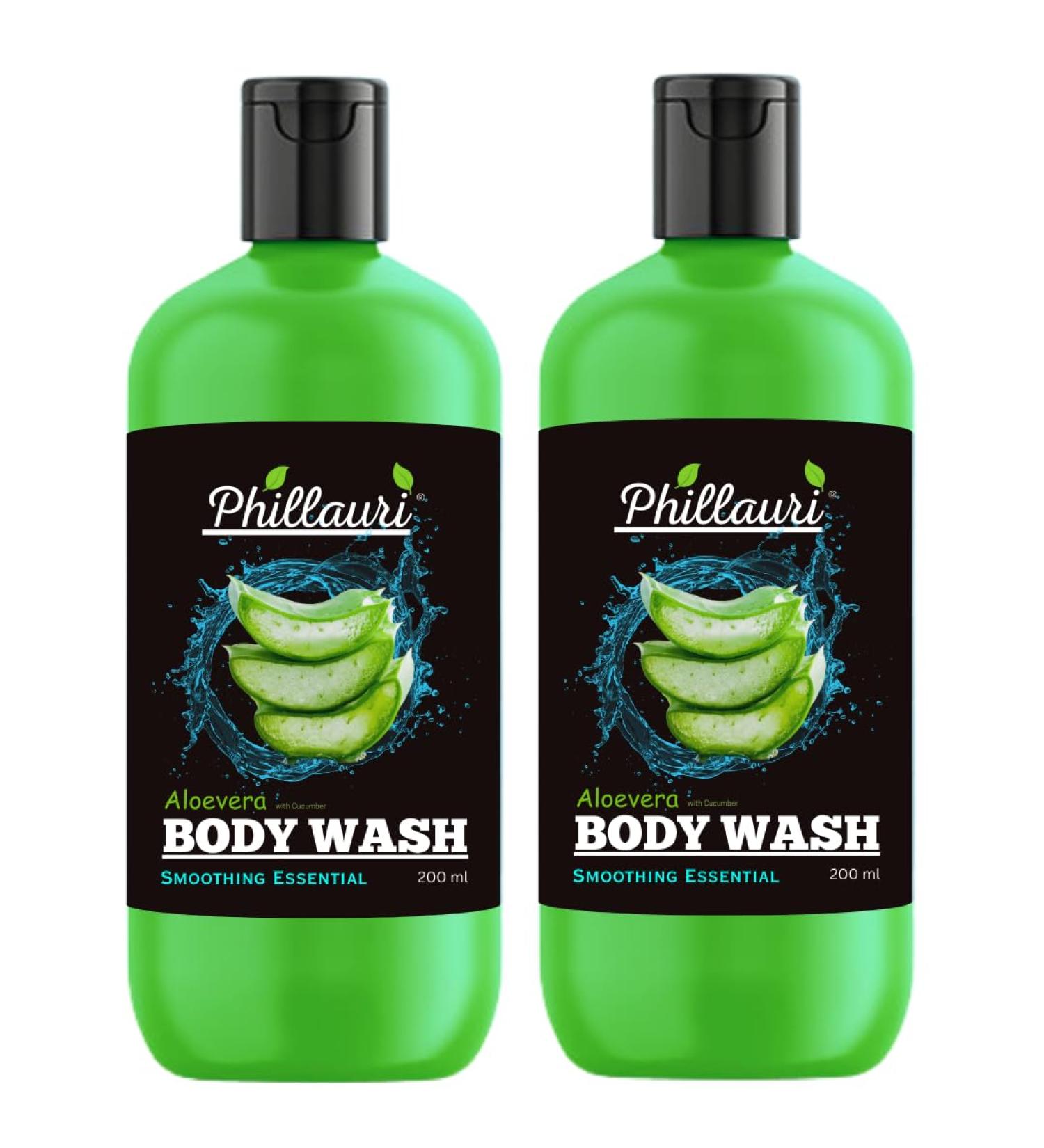 Aloe Vera Body Wash | Moisturizing Shower Gel for Women | 400ml Skin Cleanser | Nourishing Body Wash - Buy Online on SooperMarket.com
