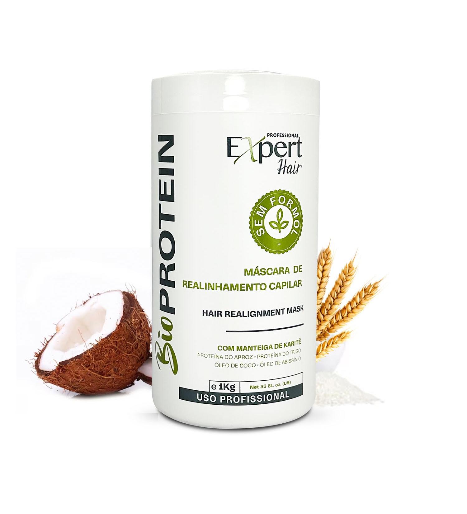 Bio Protein Botox Hair Treatment - Formaldehyde-Free Keratin Straightening & Anti-Frizz | 1kg Organic Hair Care - Buy Online on SooperMarket.com