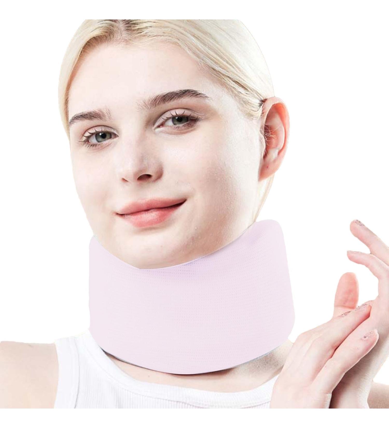 Cervical Neck Brace | Adjustable Soft Brace Wraps for Neck | Neck Support Brace for Sleeping Relieves Neck and Spine Pressure Aligns Stabilizes Vertebrae for Women& Men - Buy Online on SooperMarket.com