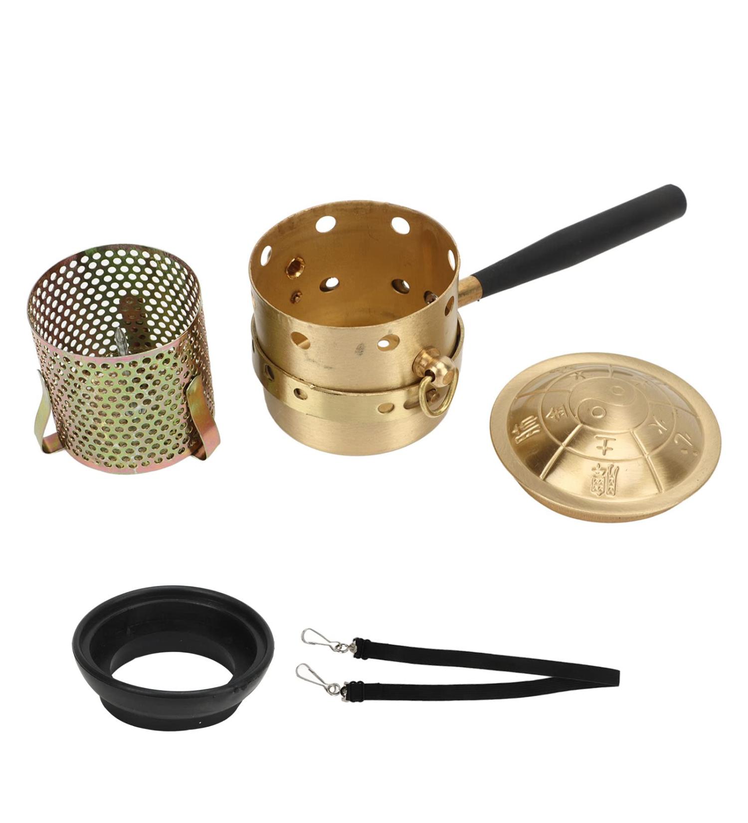 Moxa Stick Brenner - Portable Smoke-Free Moxa Box for Moxibustion Heat Therapy | Pain Relief & Health Maintenance Tool - Buy Online on SooperMarket.com