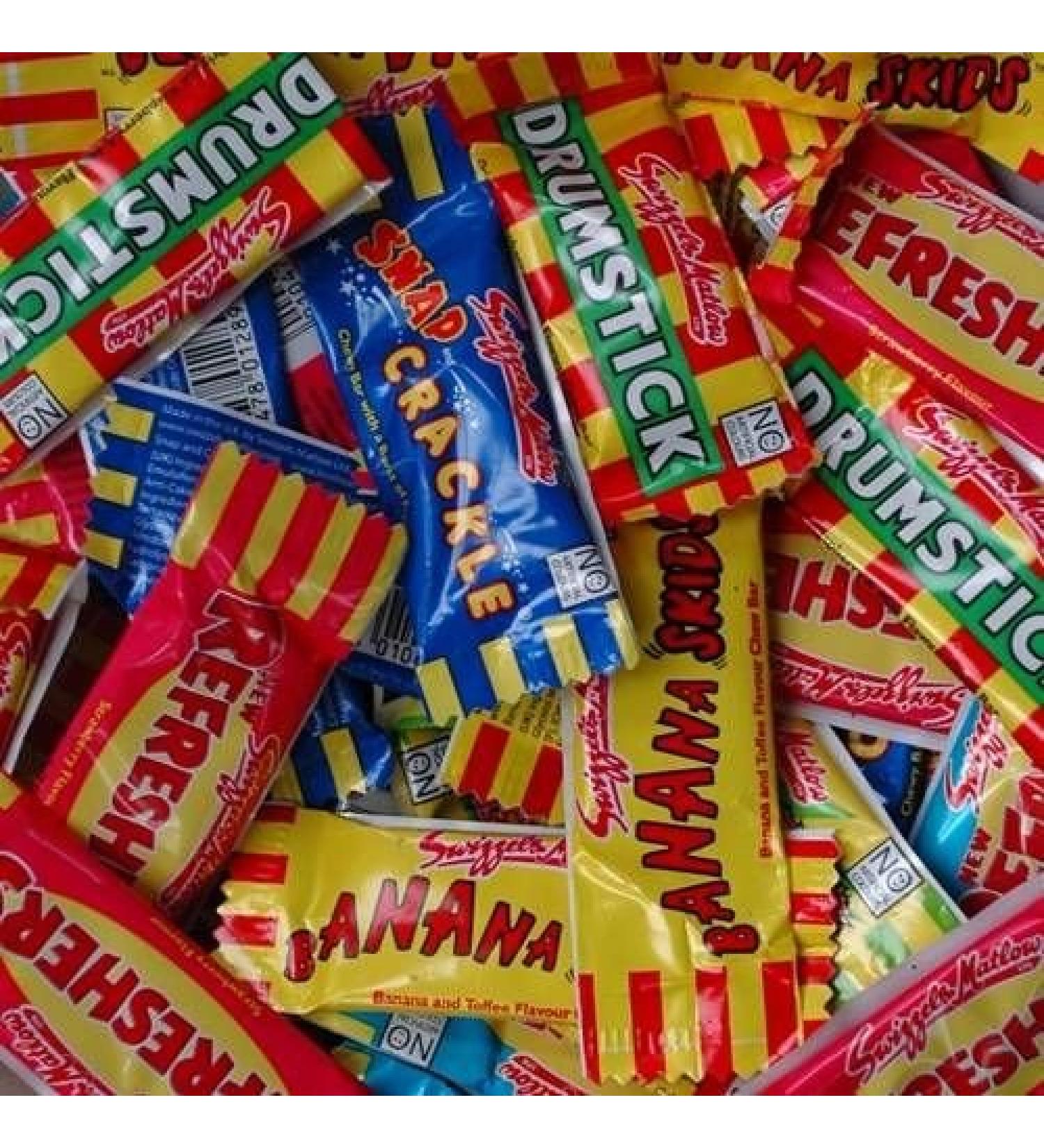 Swizzels Sweet Candy Assorted Mini Me Chew Bars 500g Bag