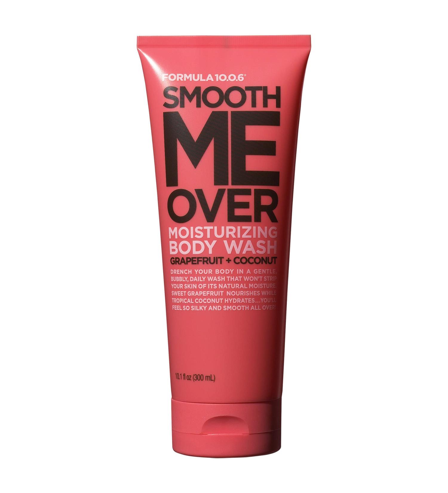 Formula 10.0.6 Smooth Me Over Body Wash - Vegan Paraben-Free Sulfate-Free Moisturizer | Hydrates & Nourishes Skin - 10.1 Fl Oz - Buy Online on SooperMarket.com