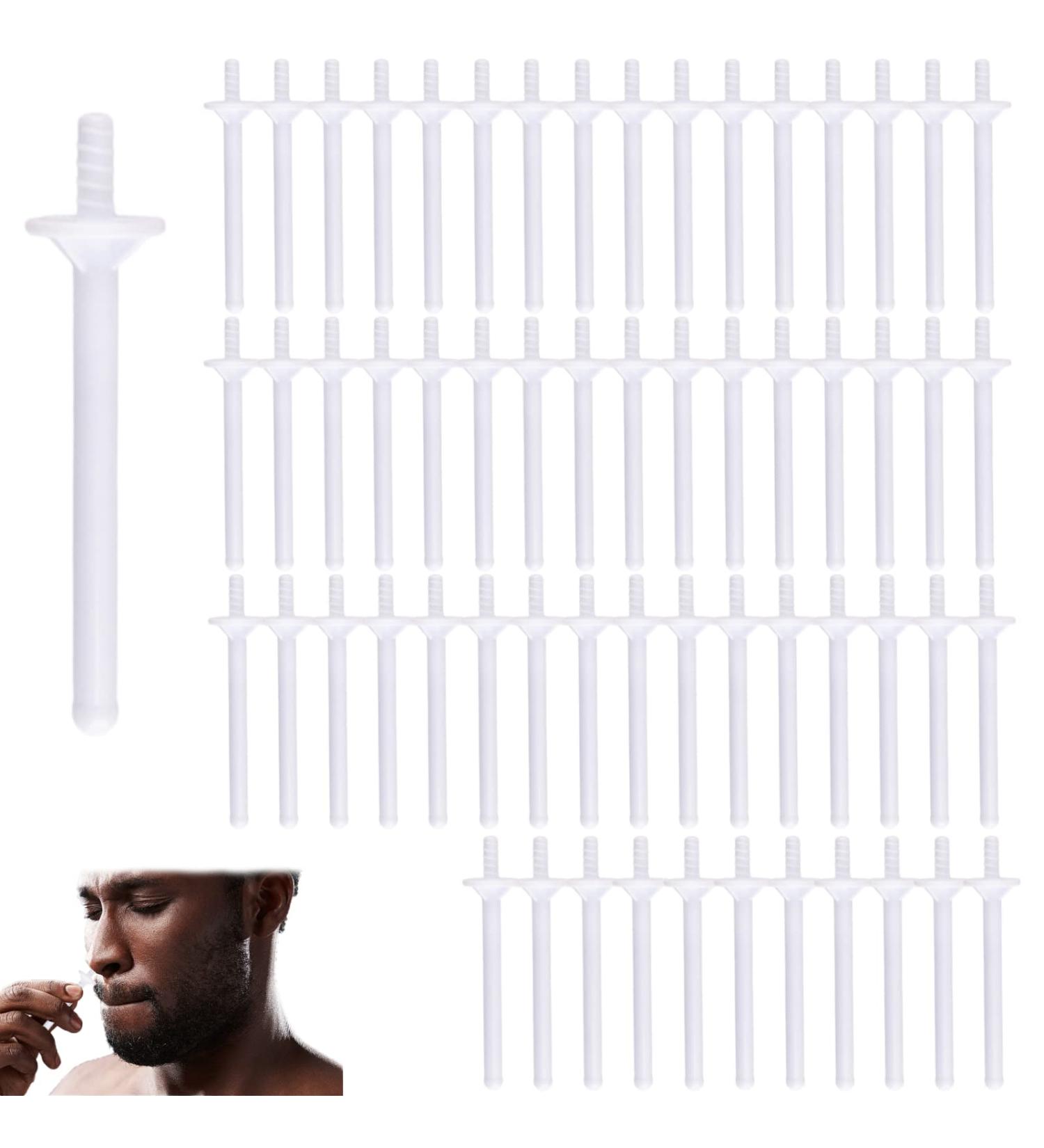 Buy KLOP256 Nose Wax Sticks - 60 Plastic Applicators for Men & Women | Clean Nostrils & Remove Nose Hair - Buy Online on SooperMarket.com