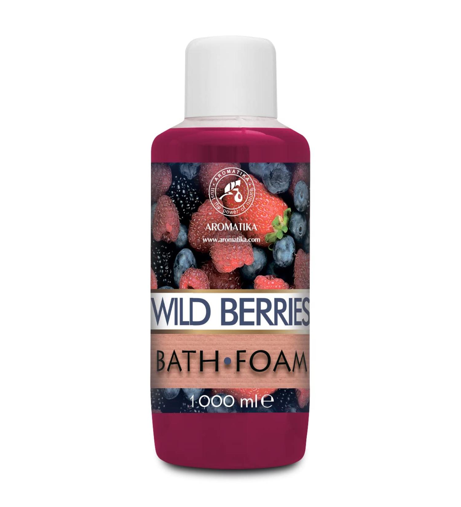 Wild Berries Bath Foam 34 Fl Oz - Relaxing Aromatherapy for Spa & Wellness | Luxury Bubble Baths for Good Sleep & Body Care - Buy Online on SooperMarket.com