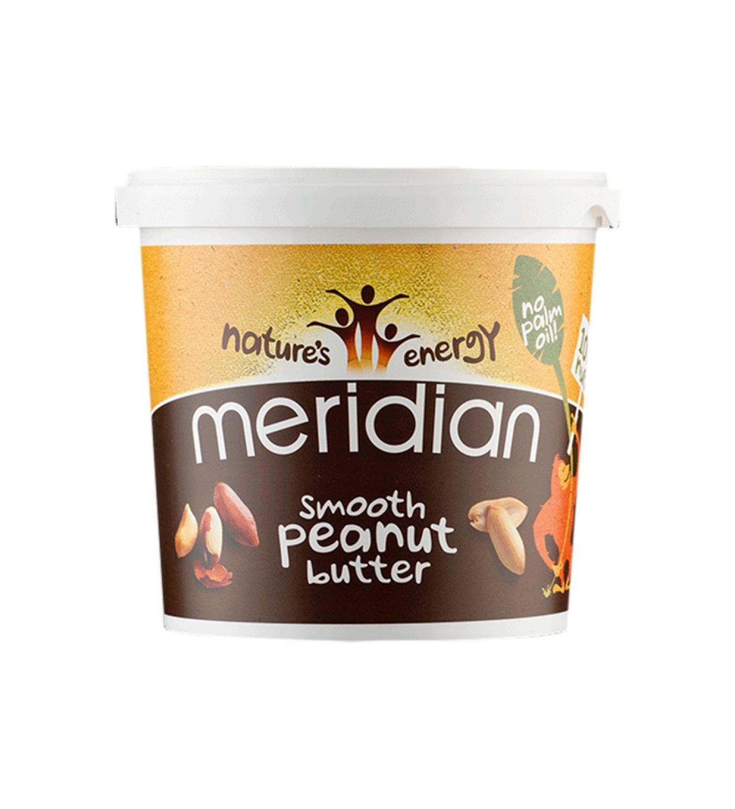 Meridian Smooth Peanut Butter with 100 Percent Nuts 1 kg