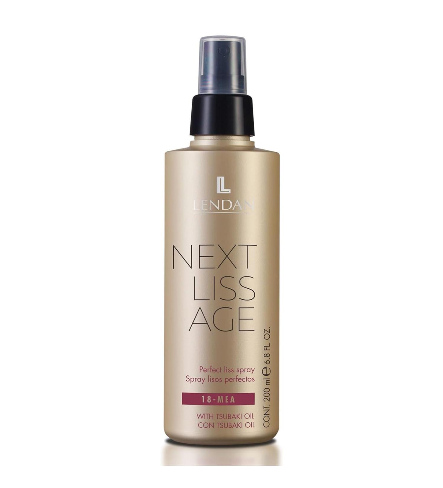 LENDAN - Perfect Straight Spray - Next Liss Age - 200 ml - Heat Protector for Hair - Keeps Hair Straight for Up to 10 Weeks - Seals Cuticles - Anti-Frizz - Paraben-Free - Buy Online on SooperMarket.com