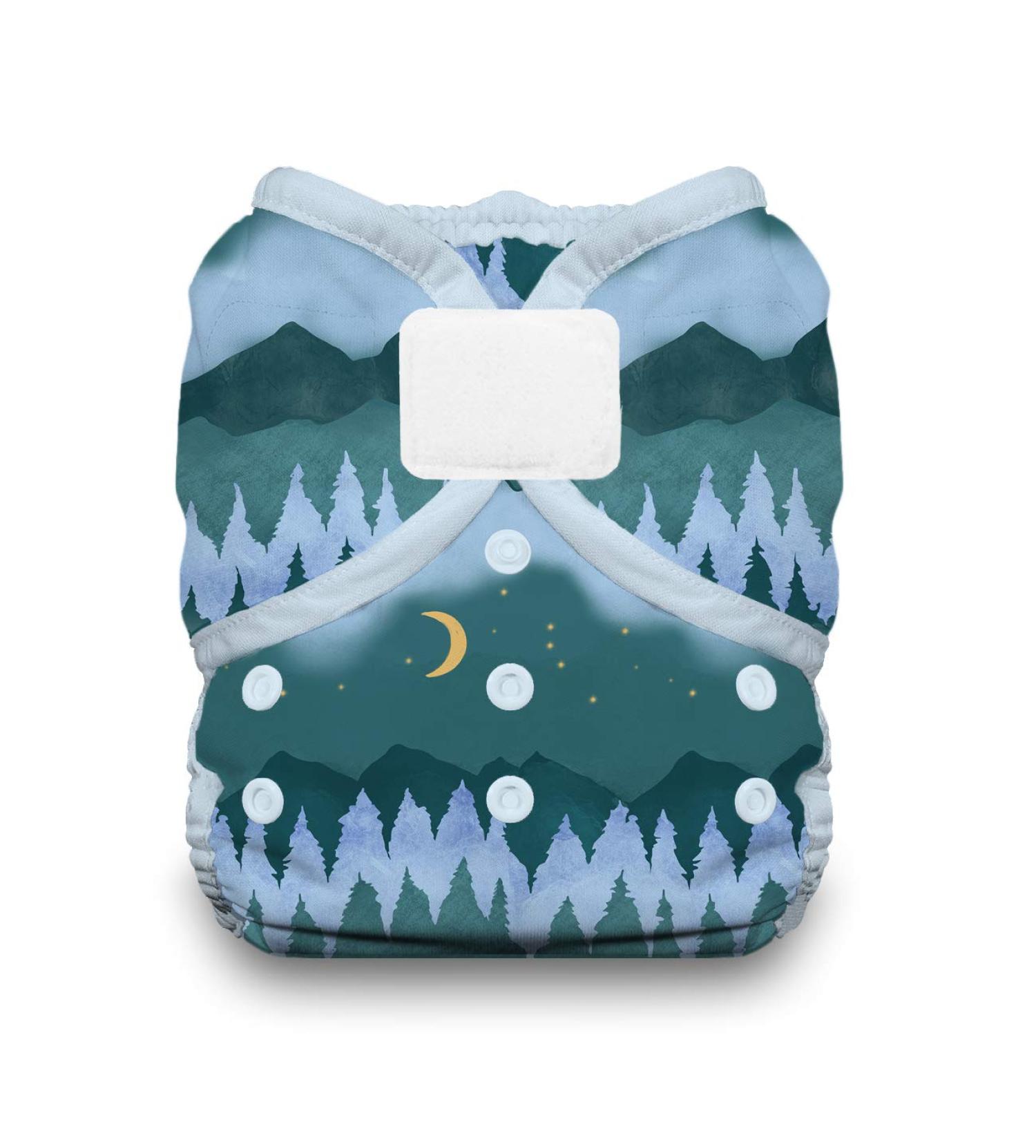 Thirsties Duo Wrap Cloth Diaper Cover - Mountain Twilight, Size 2 (18-40 lbs) - Buy Online on SooperMarket.com