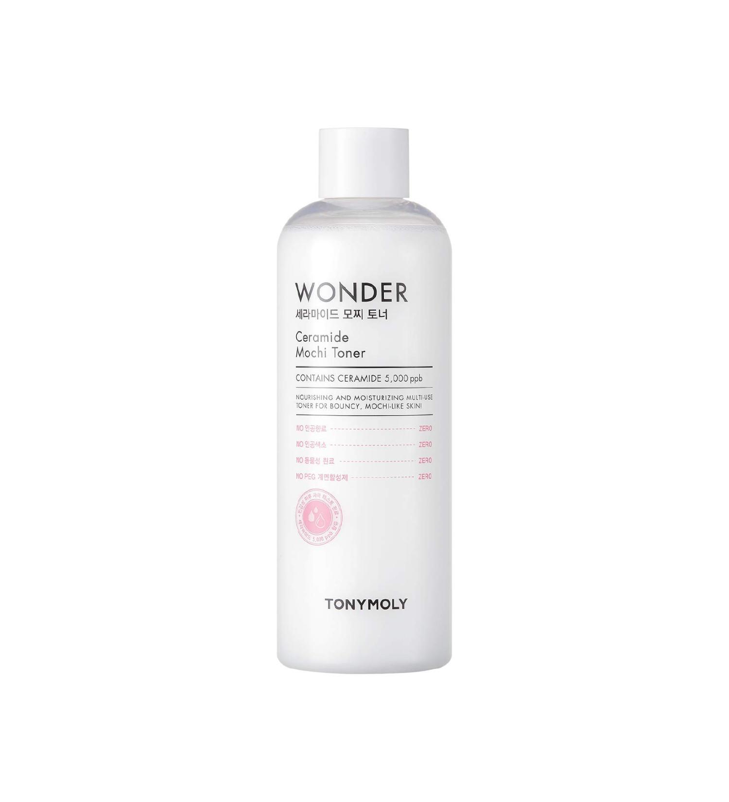TONYMOLY Wonder Ceramide Mocchi Toner 17 oz - Hydrating Facial Toner - Buy Online on SooperMarket.com