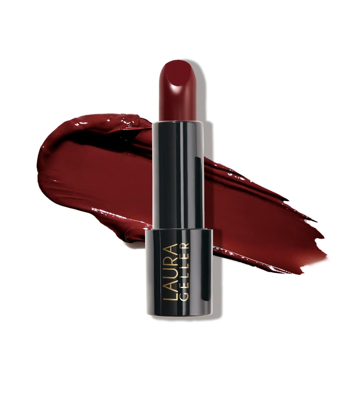 LAURA GELLER Modern Classic Lipstick in Berry Bliss | Ultra-Rich Color with Cream Finish - Buy Online on SooperMarket.com