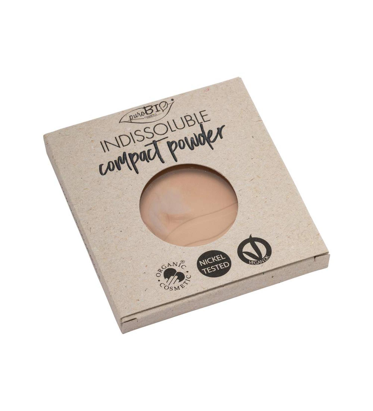 PuroBio Insoluble Compact Face Powder Refill No. 04 Warm 9 g No. 04 Warm 9 g (Pack of 1)