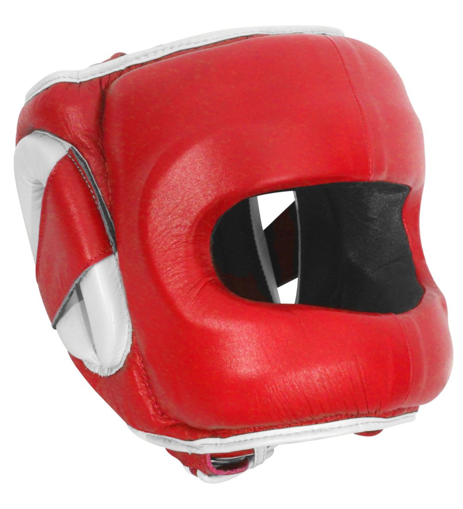Ringside Deluxe Face Saver Boxing Headgear - Large-X-Large - Red - Buy Online on SooperMarket.com