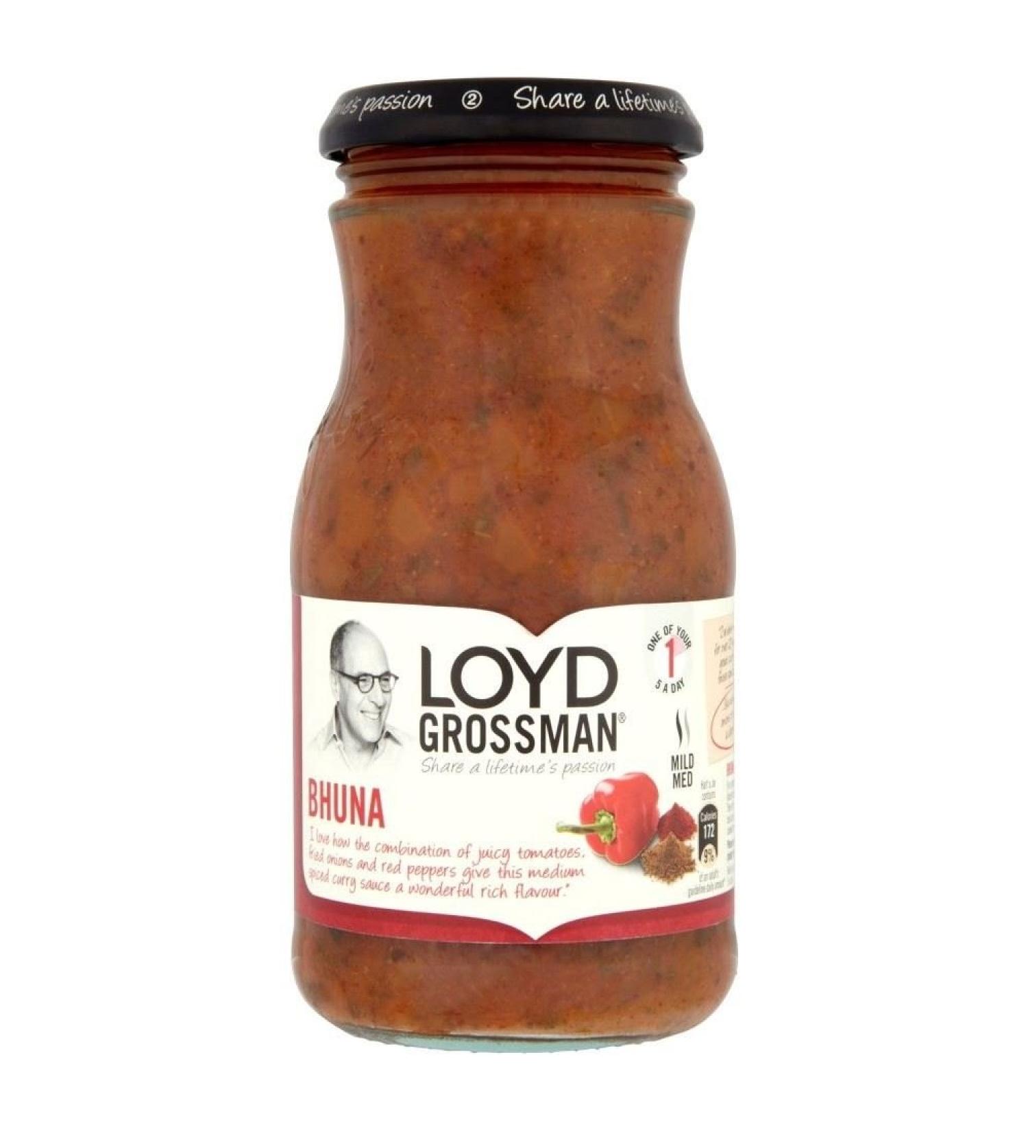 Loyd Grossman Sweet Tomato Bhuna Curry Sauce (350g)