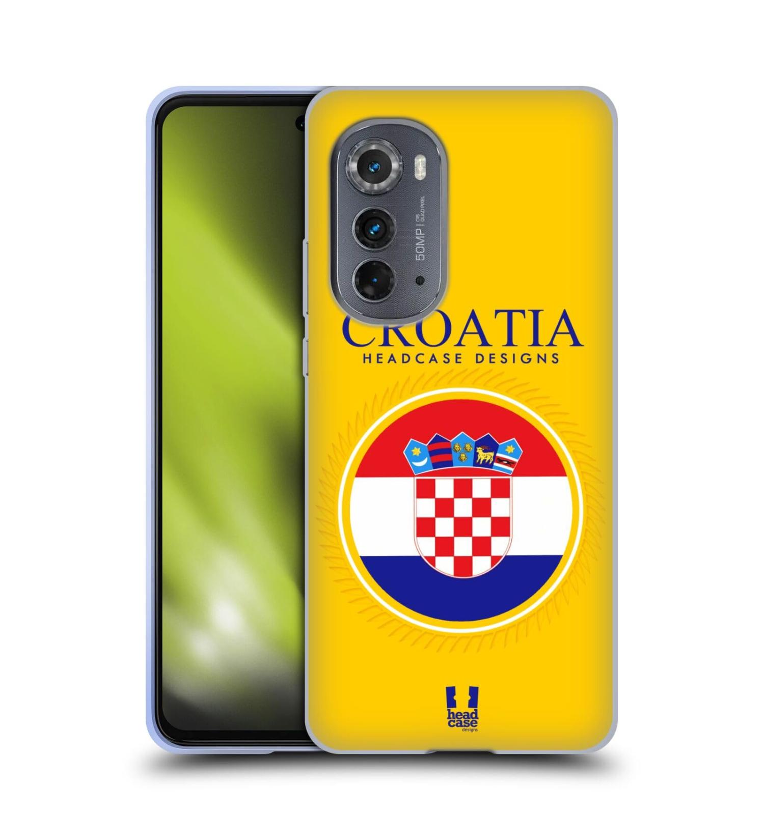Head Case Designs Croatian Flag Patches Soft Gel Case for Motorola Edge (2022) - Buy Online on SooperMarket.com