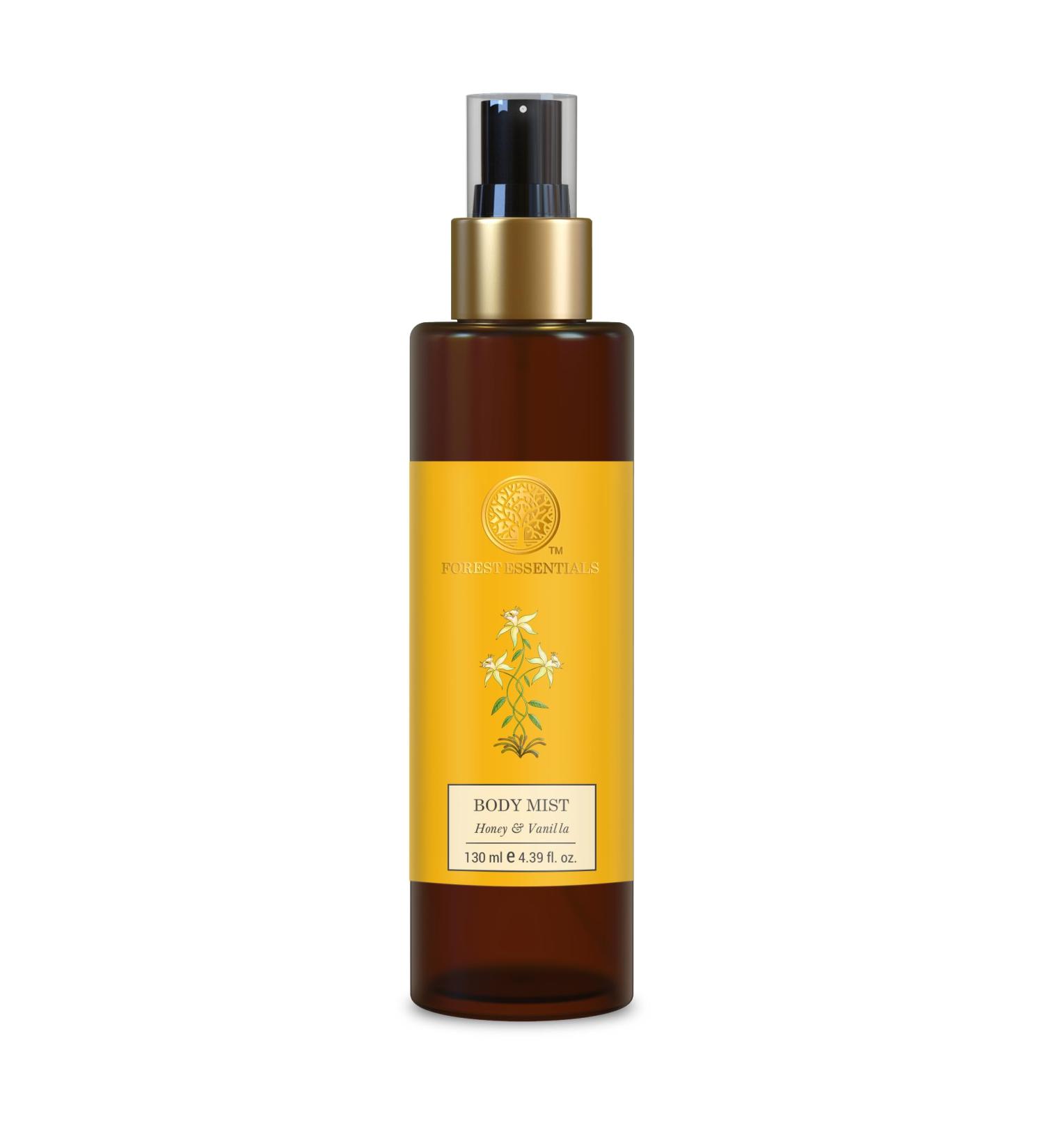 Forest Essentials Body Mist Honey & Vanilla 130ml - Buy Online on SooperMarket.com
