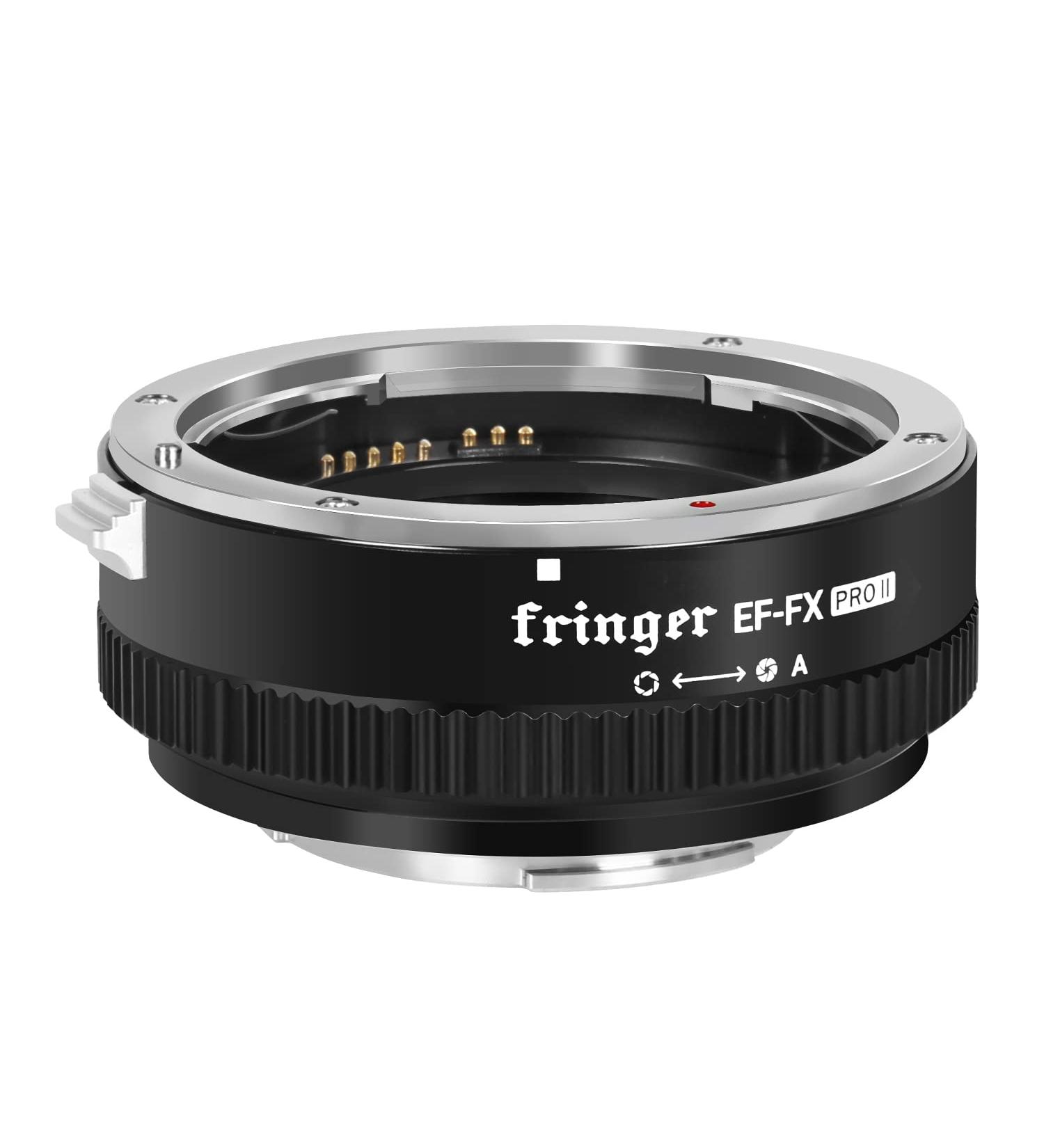 Fringer EF-FX PRO II Canon EF to Fuji X Adapter Autofocus Compatible for Fujifilm X-T4, X-T3, X-T2, X-T20, X-H1, X100V & More - Buy Online on SooperMarket.com