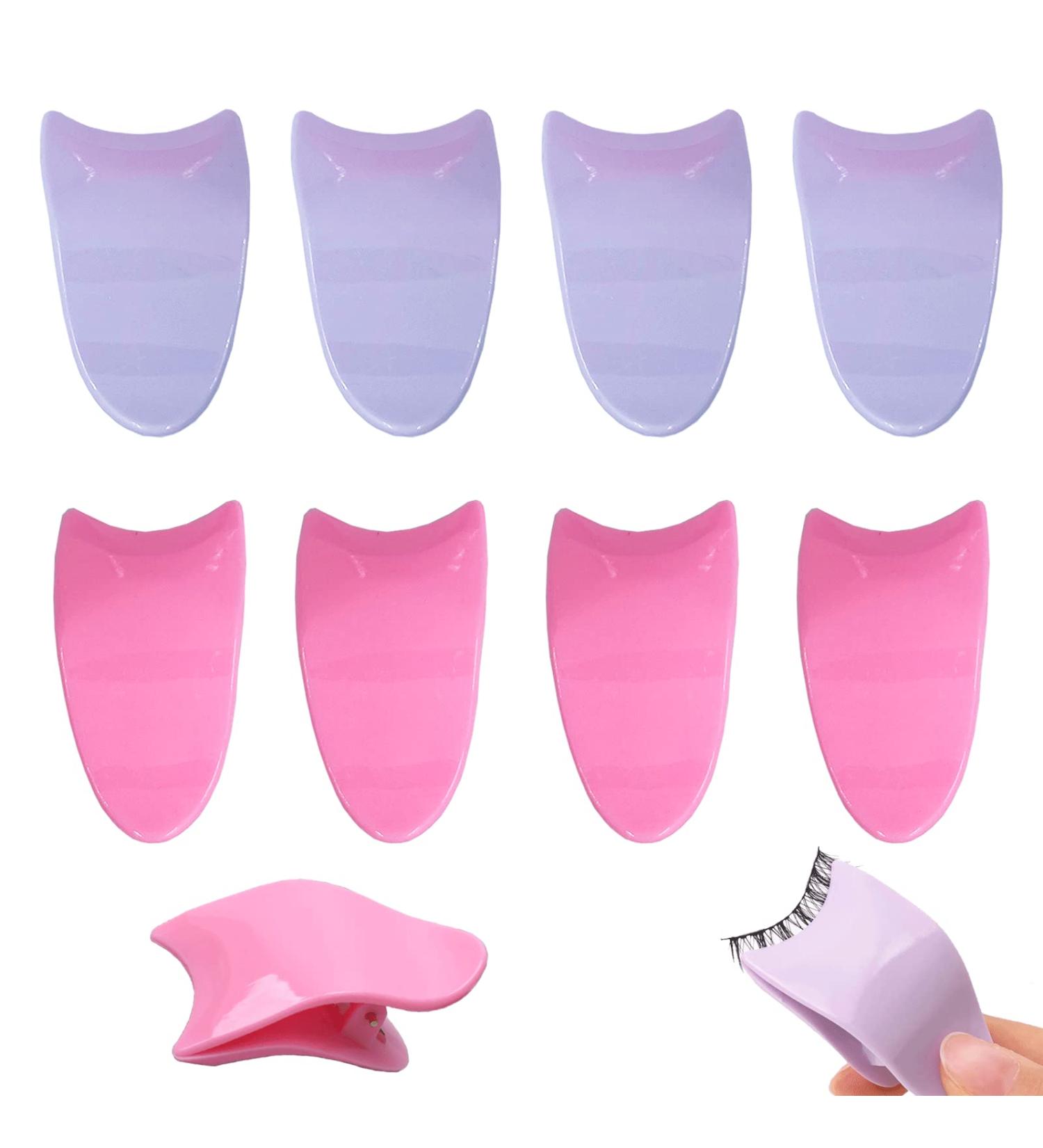 8Pcs Artificial Eyelash Applicator Clips - Convenient Tool for Easy False Eyelash Application - Buy Online on SooperMarket.com