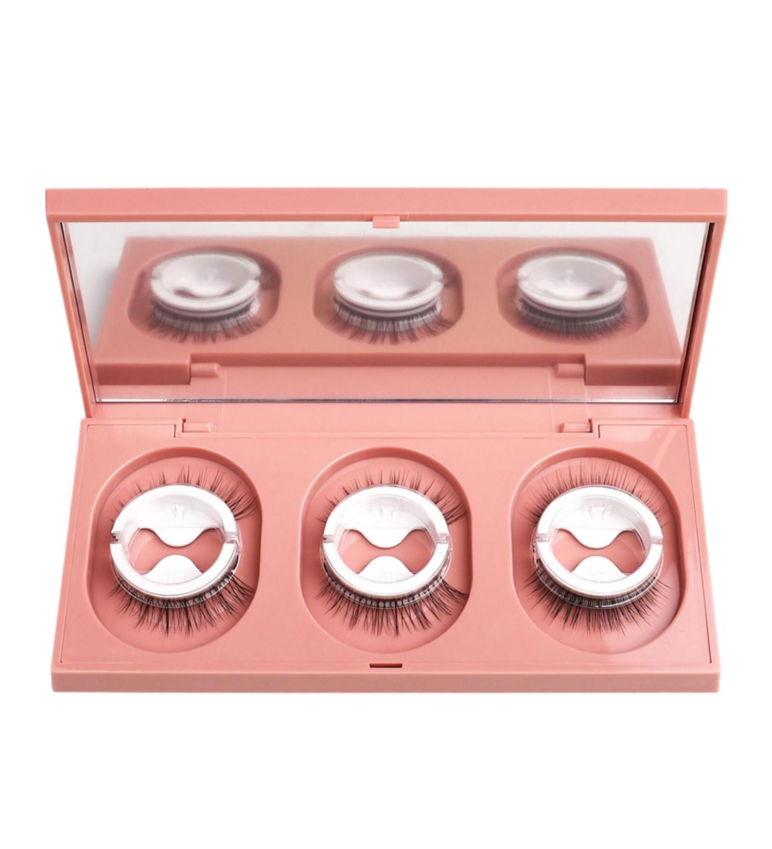 wisoolkic Cross Simulated Easily Occasions Eyelashes False Easily Removed Styles Available Adhesive Can Be Used Adhesive Three Pairs W08 - Buy Online on SooperMarket.com