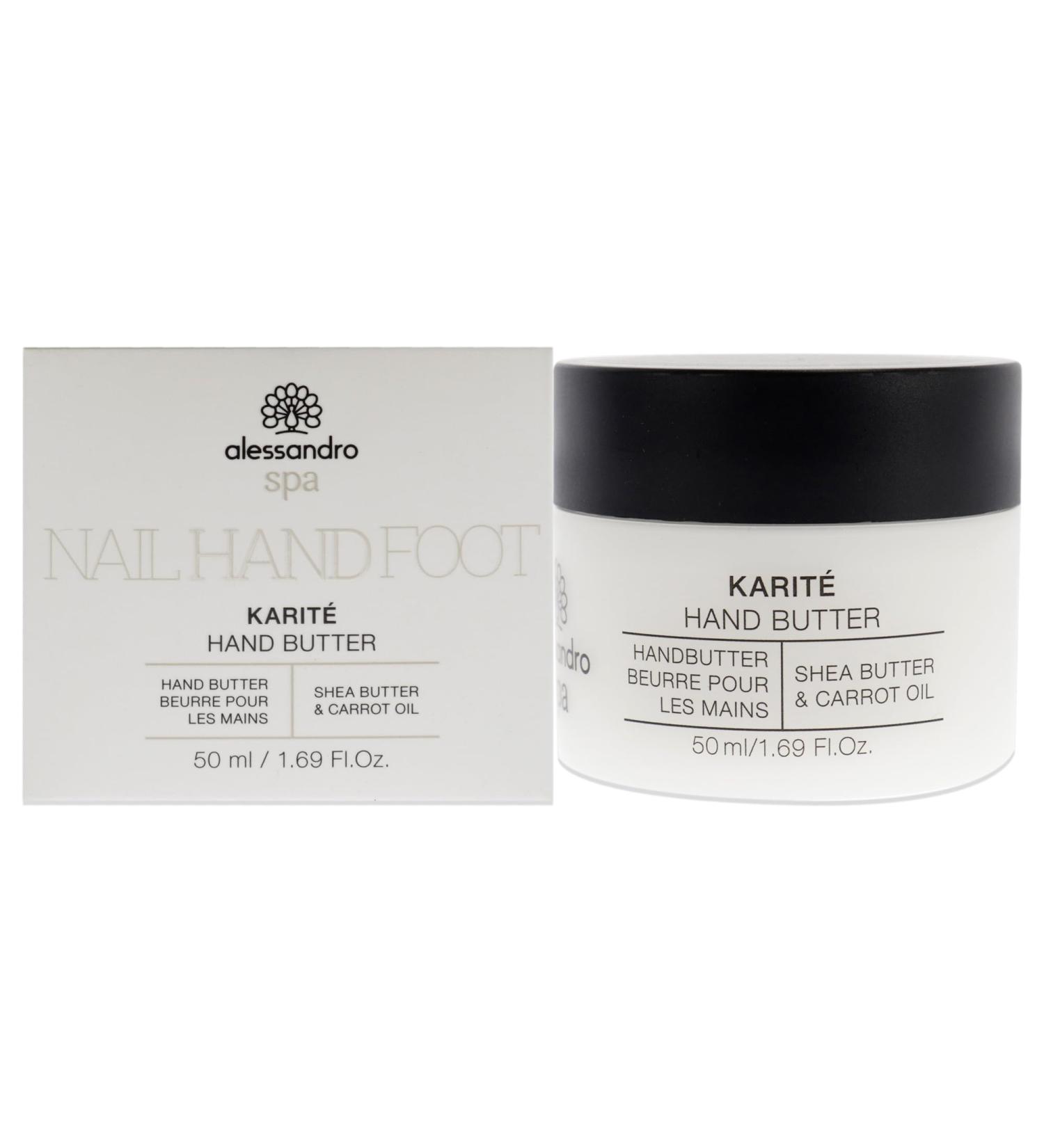 Alessandro Spa Hand Butter 50ml - Intensive Care for Dry Hands | Moisturizing Hand Treatment - Buy Online on SooperMarket.com