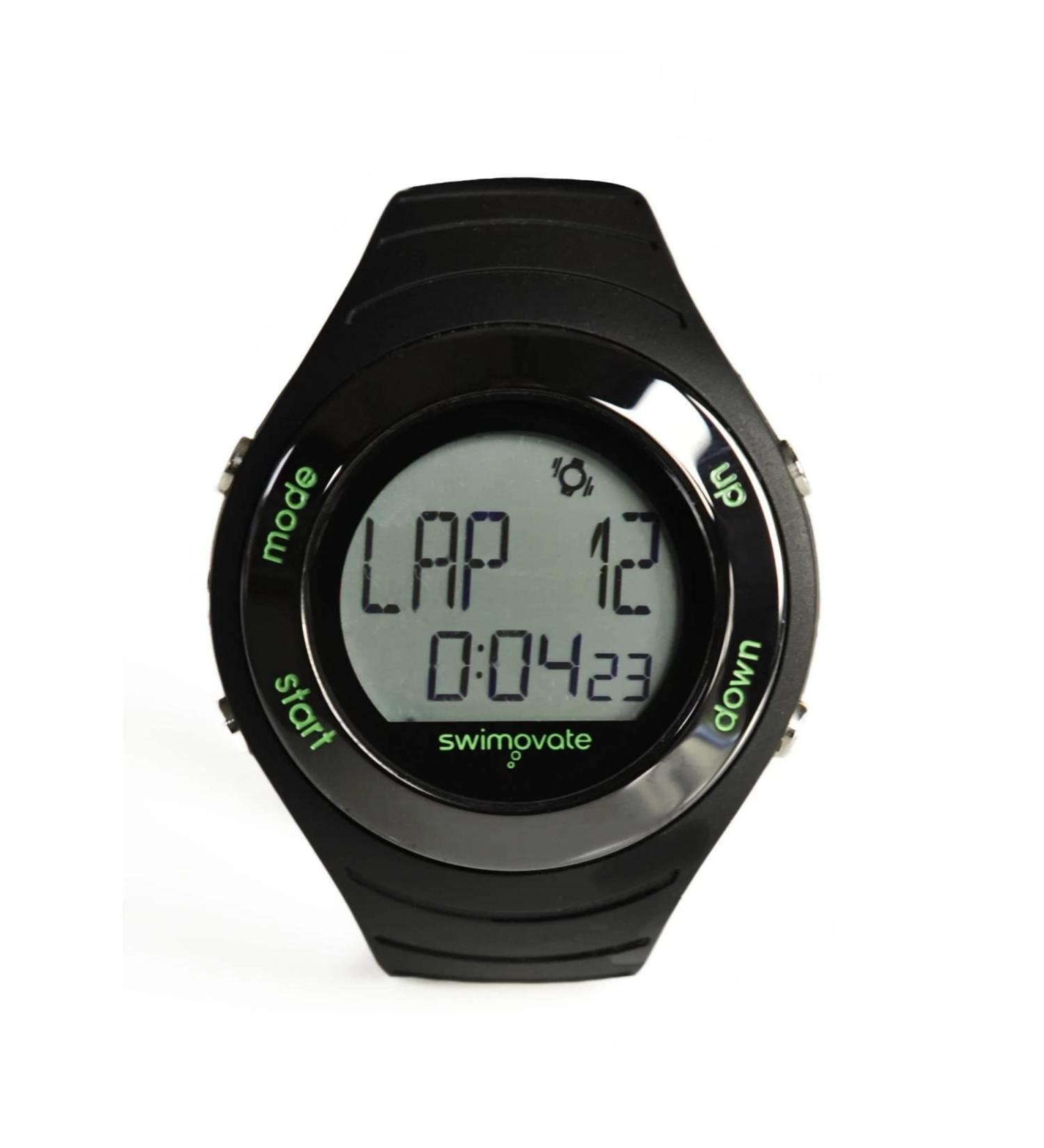 Swimovate Poolmate2 Black - One Size | Best Swim Tracking Watch - Buy Online on SooperMarket.com