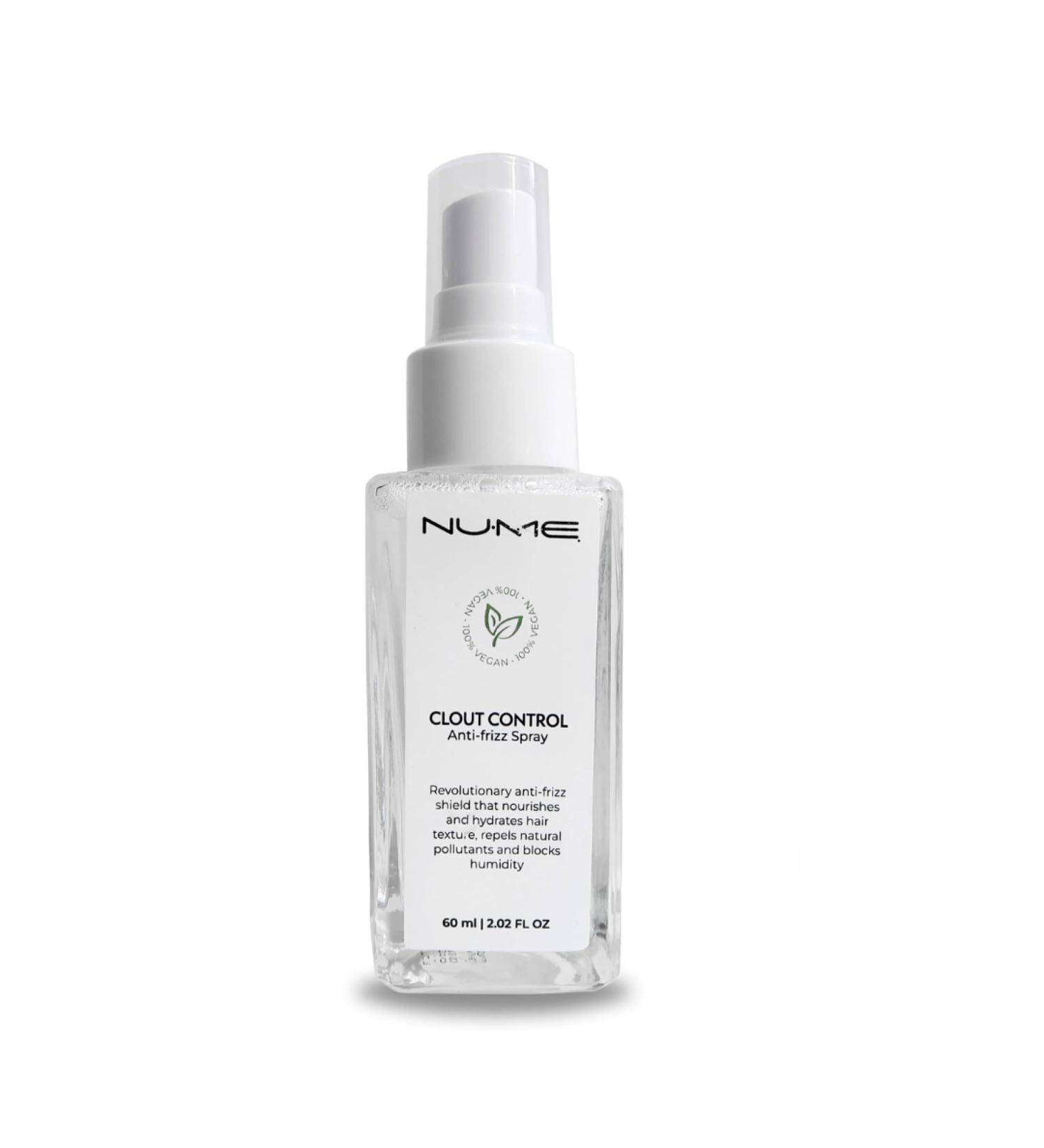 NuMe Clout Control Anti-Frizz Spray | Anti Frizz Treatment Spray | Frizz Control and Heat Protectant for Hair Anti Frizz Heat Protectant | Sulfate-Free - Buy Online on SooperMarket.com
