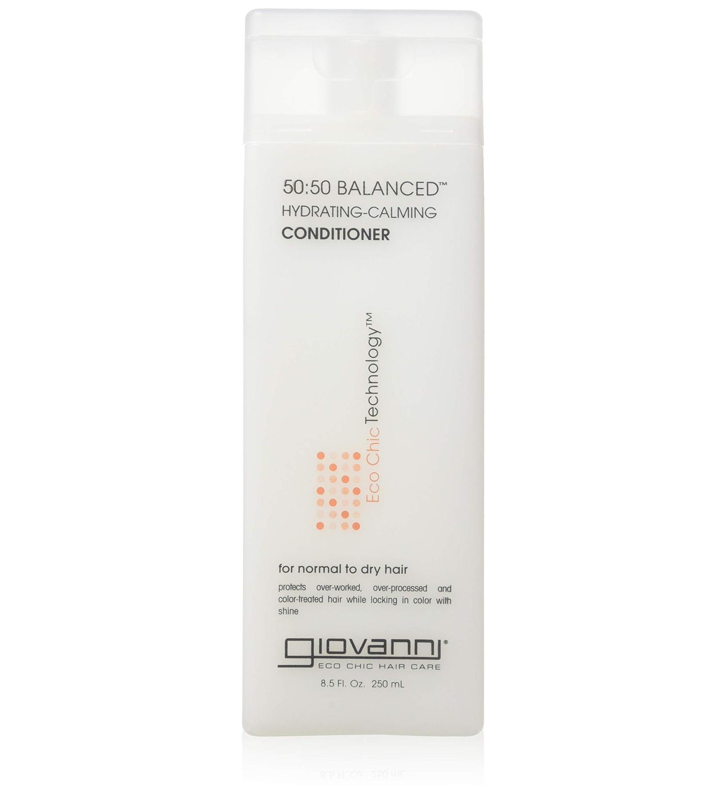 Giovanni 50:50 Balanced Hydrating-Calming Conditioner 8.5 oz - Deep Hydration & Soothing Care - Buy Online on SooperMarket.com
