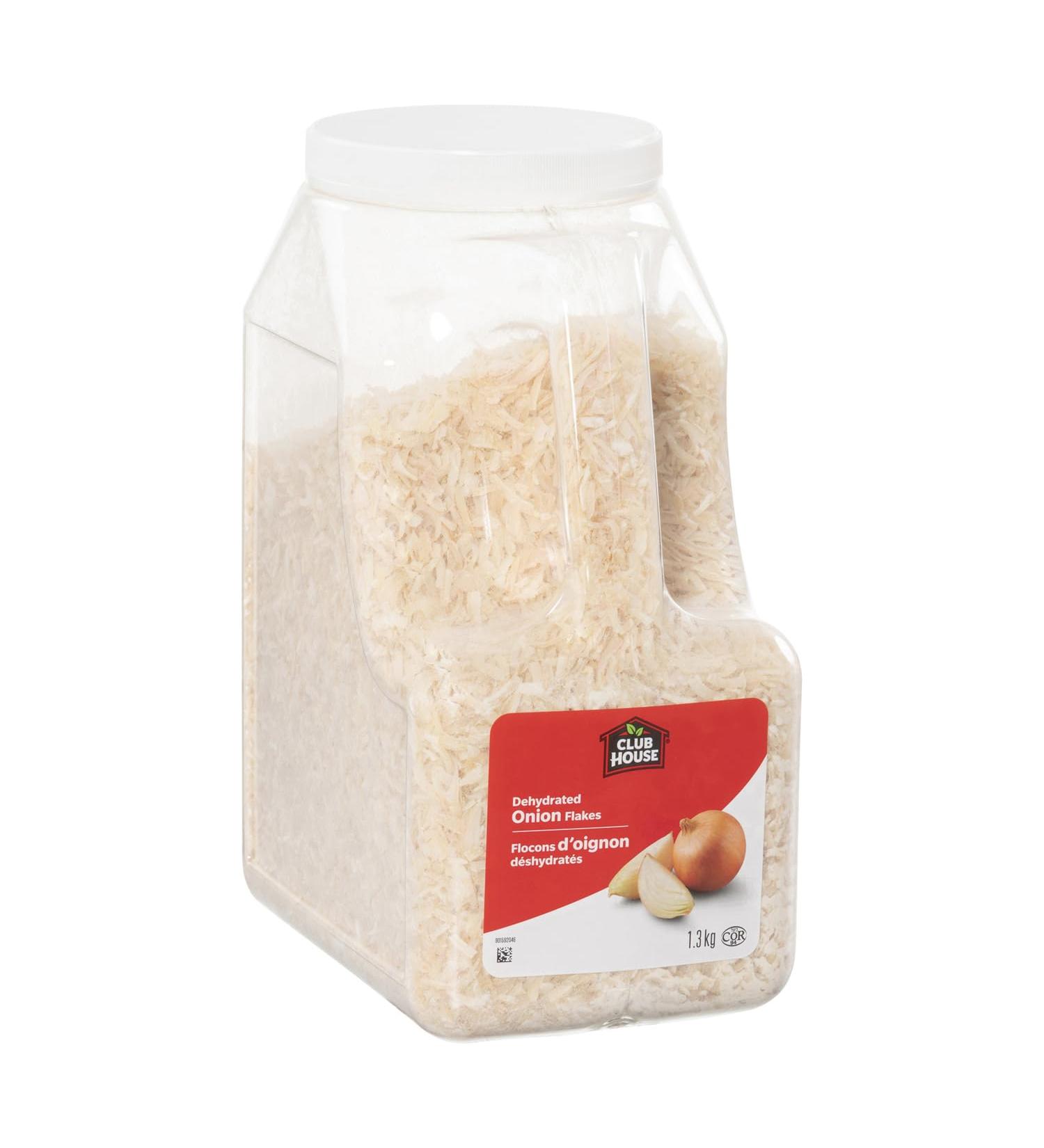 Club House Quality Natural Herbs & Spices ONION FLAKES DEHYDRATED 1.3kg (pack of 1) - Buy Online on SooperMarket.com