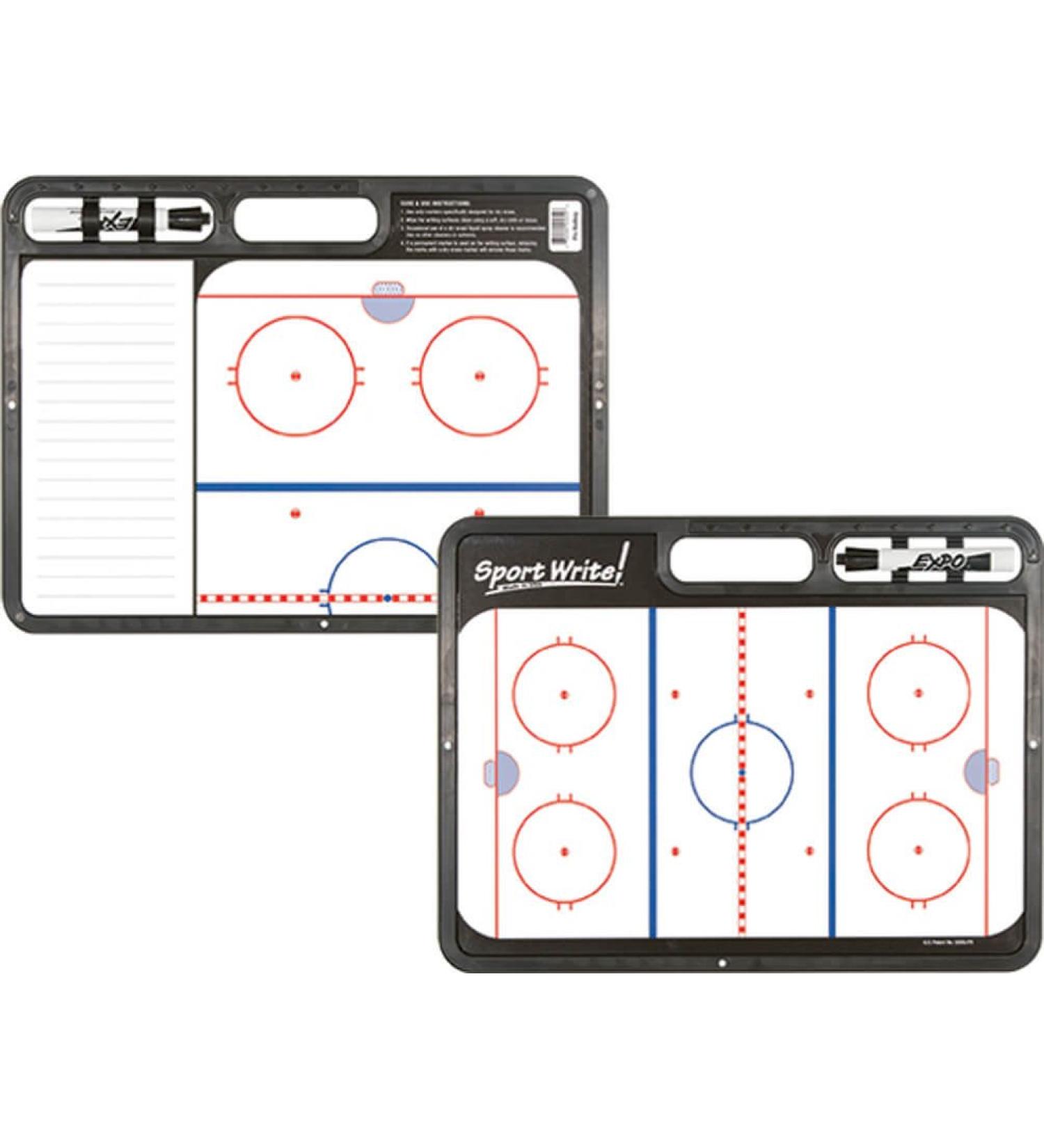 Sport Write Hockey Coaches Board PRO 16.5-inch x 12.5-inch
