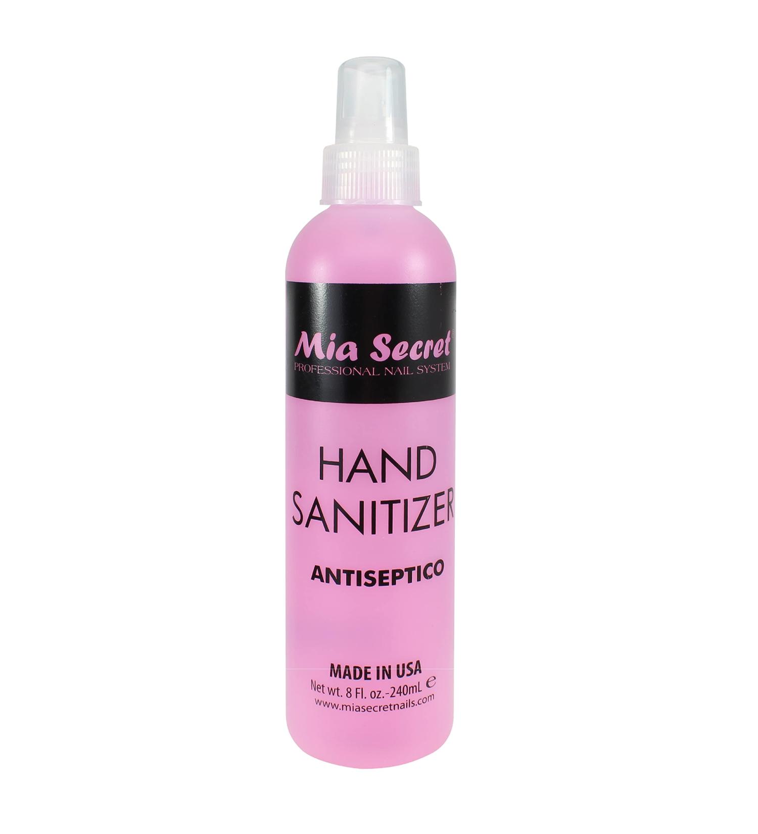 Mia Secret Professional Nail System Hand Sanitizer Antiseptic 8oz - Buy Online Now! - Buy Online on SooperMarket.com