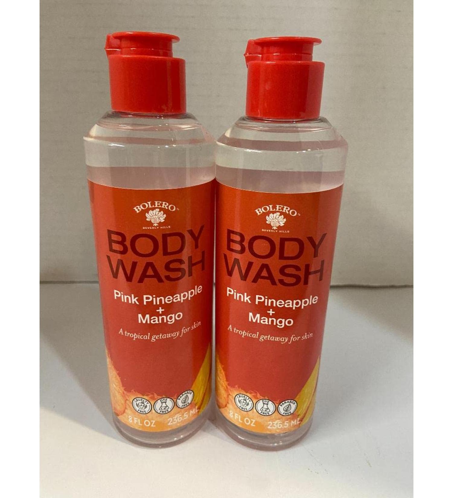 Pink Pineapple + Mango Body Wash (2 EA 8 oz)