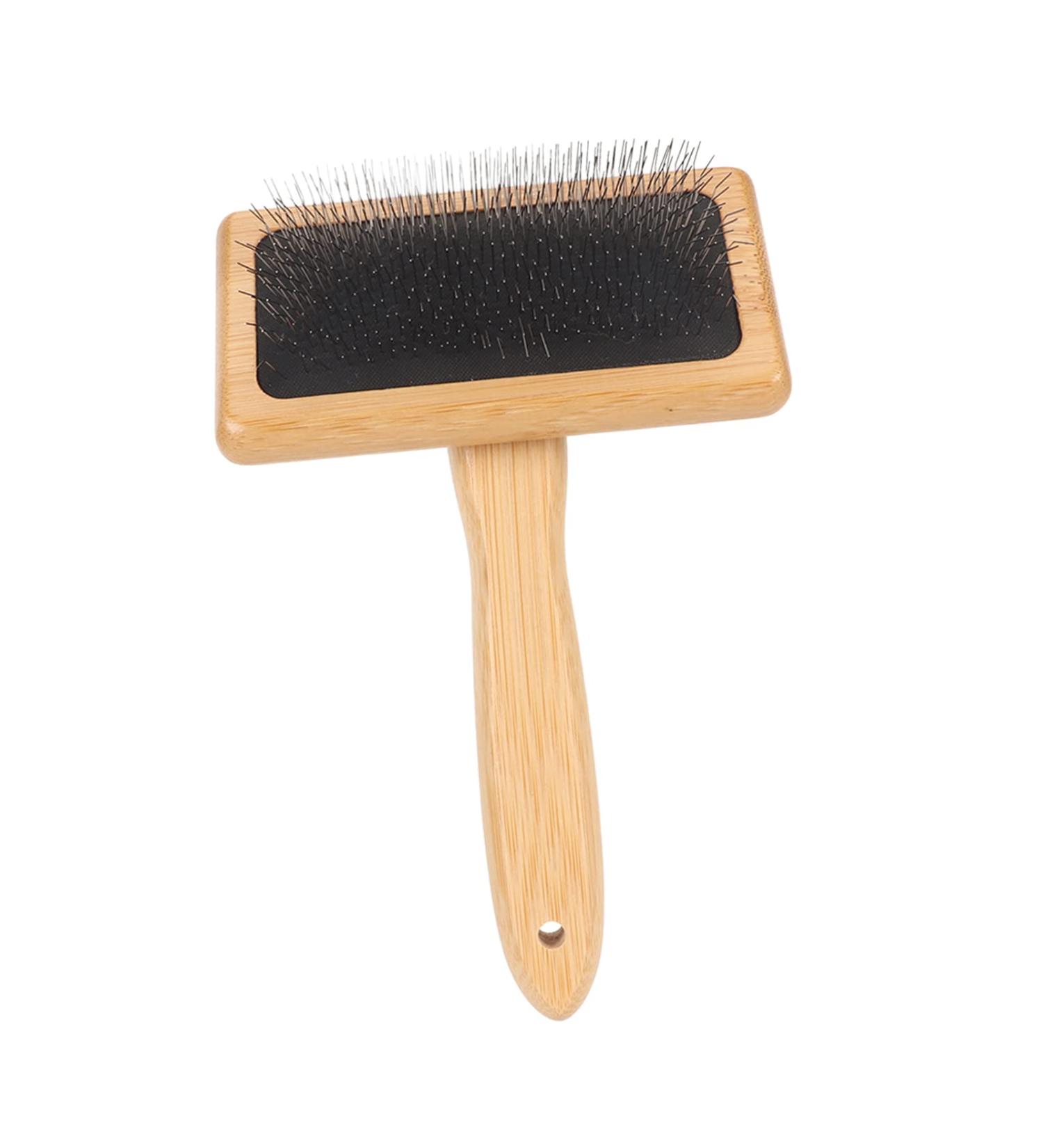 Buy Macrame Comb - Beautiful Brush for Tapestries | Soft Curves & Fine Polished Bamboo - Fast Brushing | International Shipping - Buy Online on SooperMarket.com