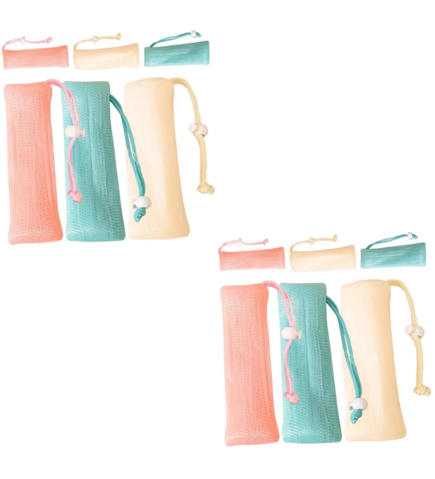 Healeved 12 Pcs Soap Foaming Net Soap Sock for Bar Soap Soap for Soap Bars Pe - Buy Online on SooperMarket.com