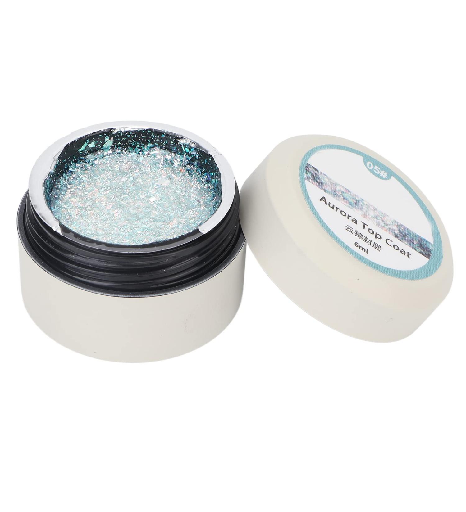 Top Coat Gel Nail Polish Clear Nail Polish Top Coat Nail Polish High Gloss Shiny Long Lasting Gel for Clear Nail Gel and Acrylic Nails for Home DIY and Nail Salon (4) - Buy Online on SooperMarket.com