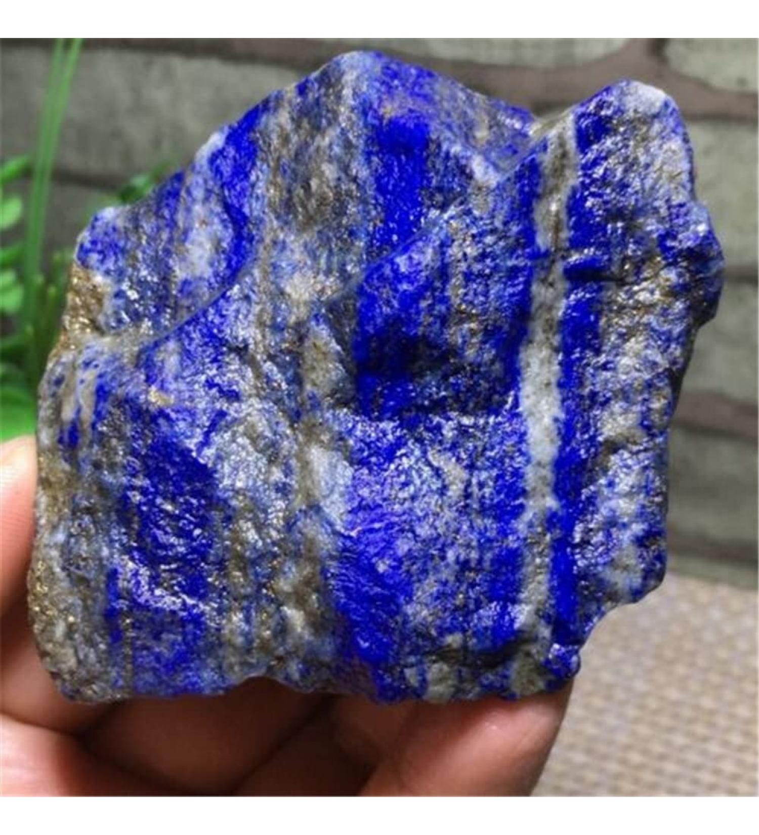 Natural Lapis Lazuli Quartz raw oreCan be Used for (Size : 400-450g) HOMEZHOU (Size : 800-850g) - Buy Online on SooperMarket.com