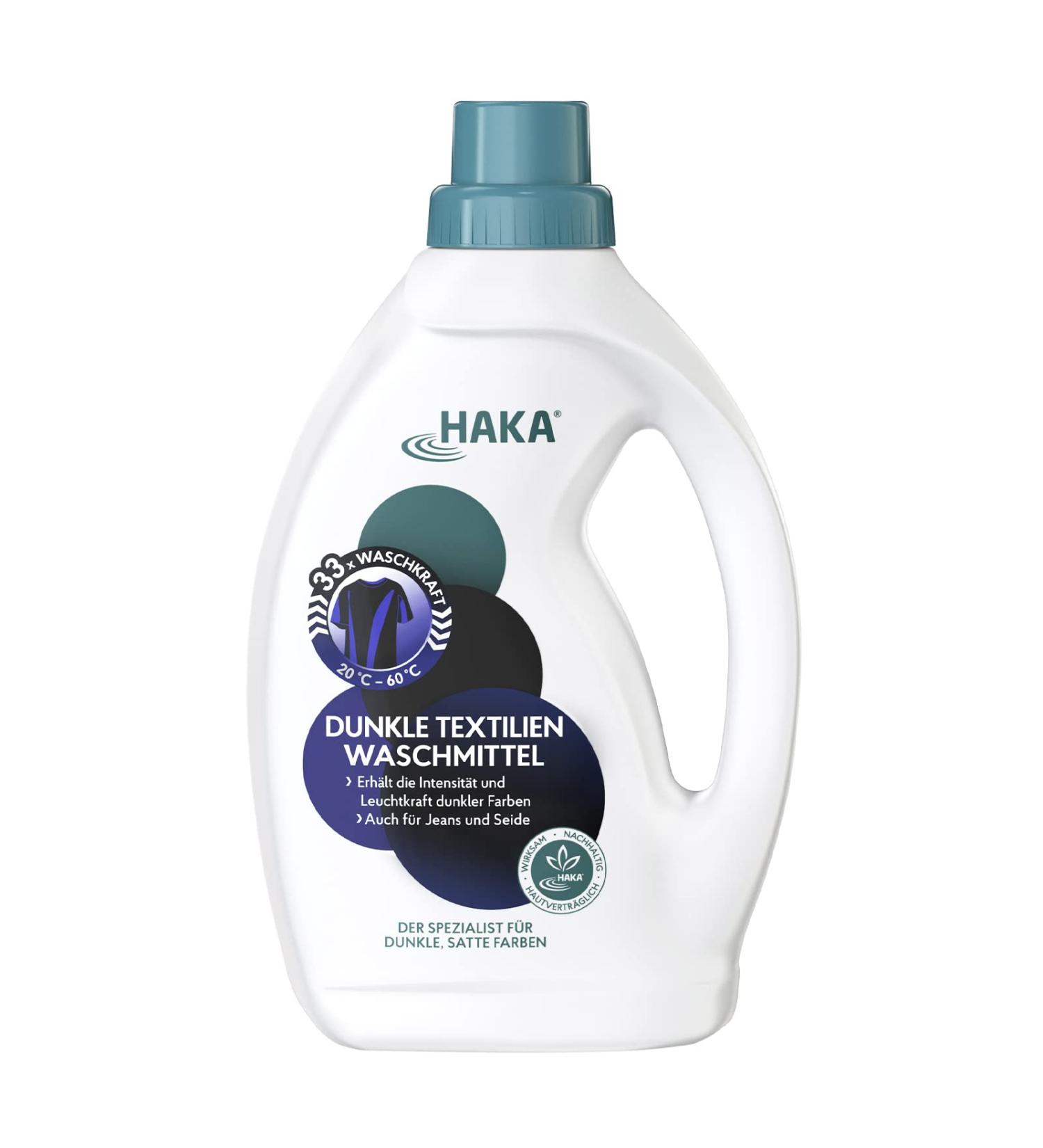 HAKA Dark Textiles Detergent 1L - Eco-Friendly Care for Dark Colors | International Shipping - Buy Online on SooperMarket.com