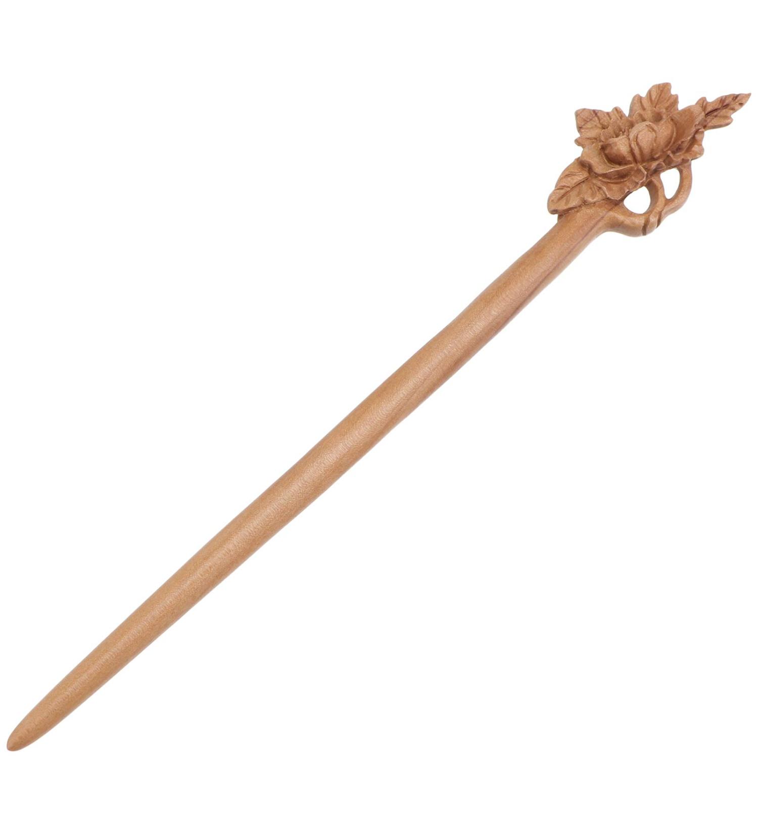 OSALADI Hair Chopsticks Chinese Hair Vintage Hair Japanese Hair Sticks Hair Sticks for Hair Accessories for Women Hair Sticks for Women Retro Hair Pin Dense Bamboo Miss Flower Hairpin - Buy Online on SooperMarket.com