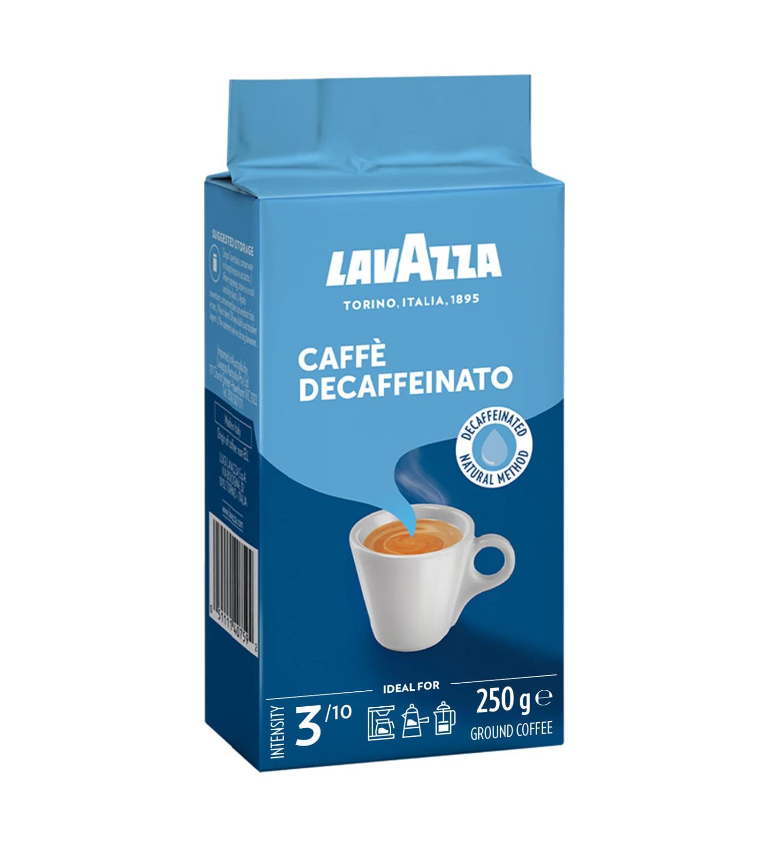 Lavazza Ground Coffee - Caff Crema Decaffeinato 250g | Buy Internationally Online - Buy Online on SooperMarket.com