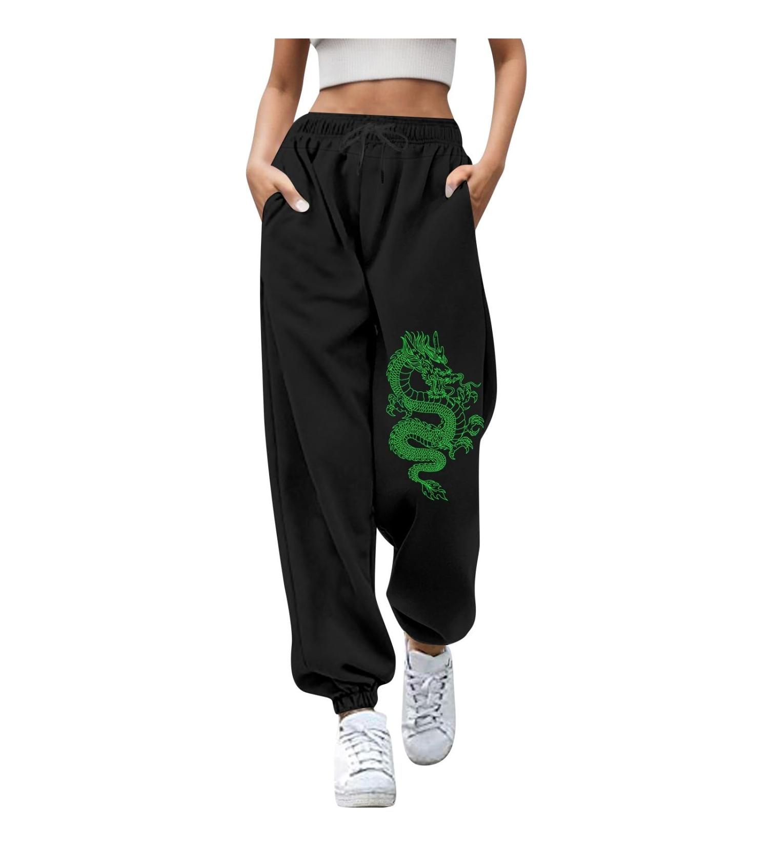 WILLBEST Womens Lounge Sport Gym Jogger Sweatpants Loose Elasticated High Waist Trousers Causal Yoga Sweat Jog Pants Jogging Bottoms Activewear 3XL 1286-djufh-5-green - Buy Online on SooperMarket.com