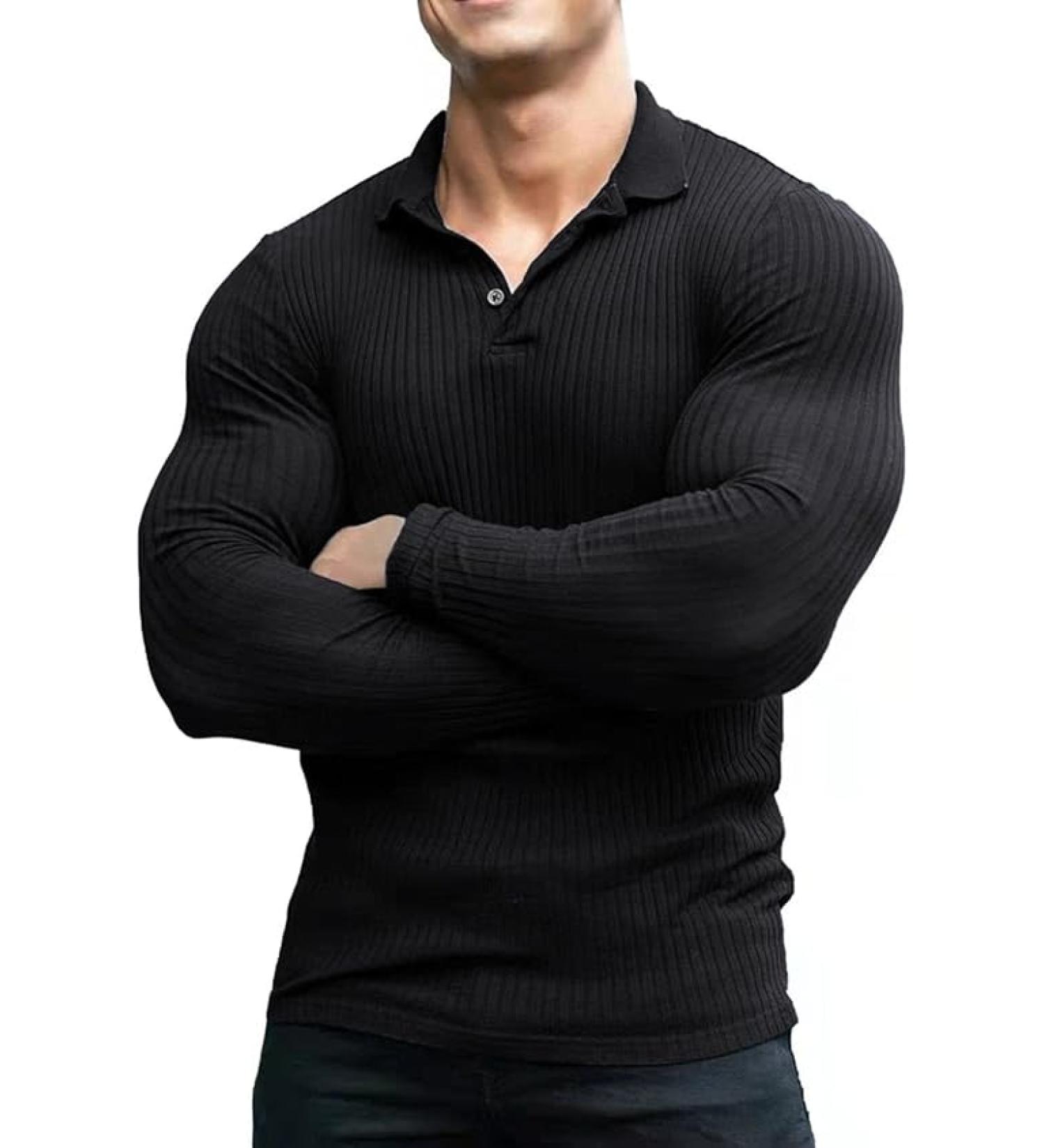 COOFANDY Men's Medium Stretch Muscle T-Shirt - Comfortable Fit for Active Men - Buy Online on SooperMarket.com