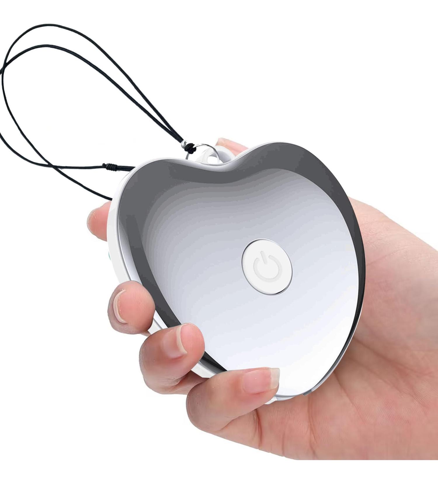 Handheld Microcurrent Sleep Aid Device for Deep Relaxation and Anxiety Relief - USB Charging, Improve Sleep Quality for Patients with Insomnia (Silver) - Buy Online on SooperMarket.com