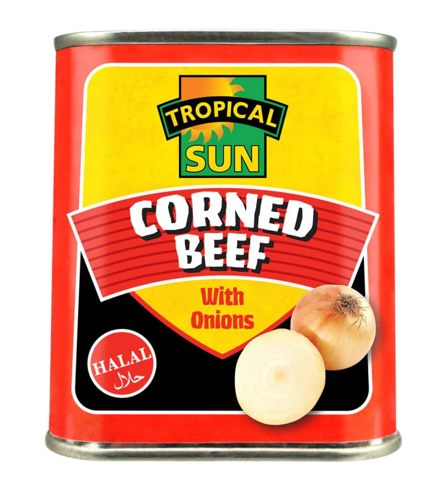 Tropical Sun Corned Beef Halal 12 x 340g