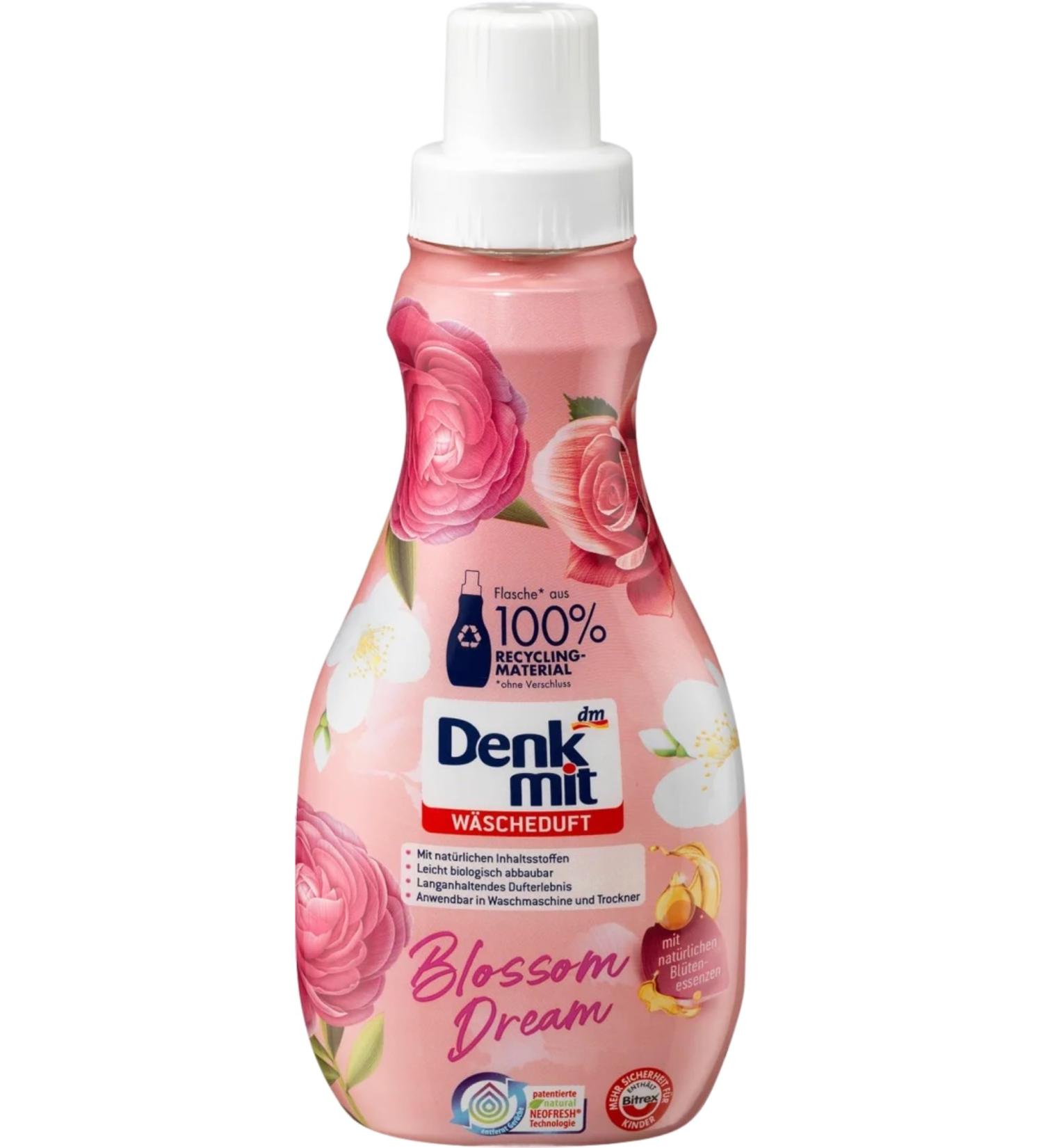 Denkmit Laundry Fragrance Blossom Dream 400ml (13.53oz) - With Natural Flower Essences | Made in Germany - Buy Online on SooperMarket.com