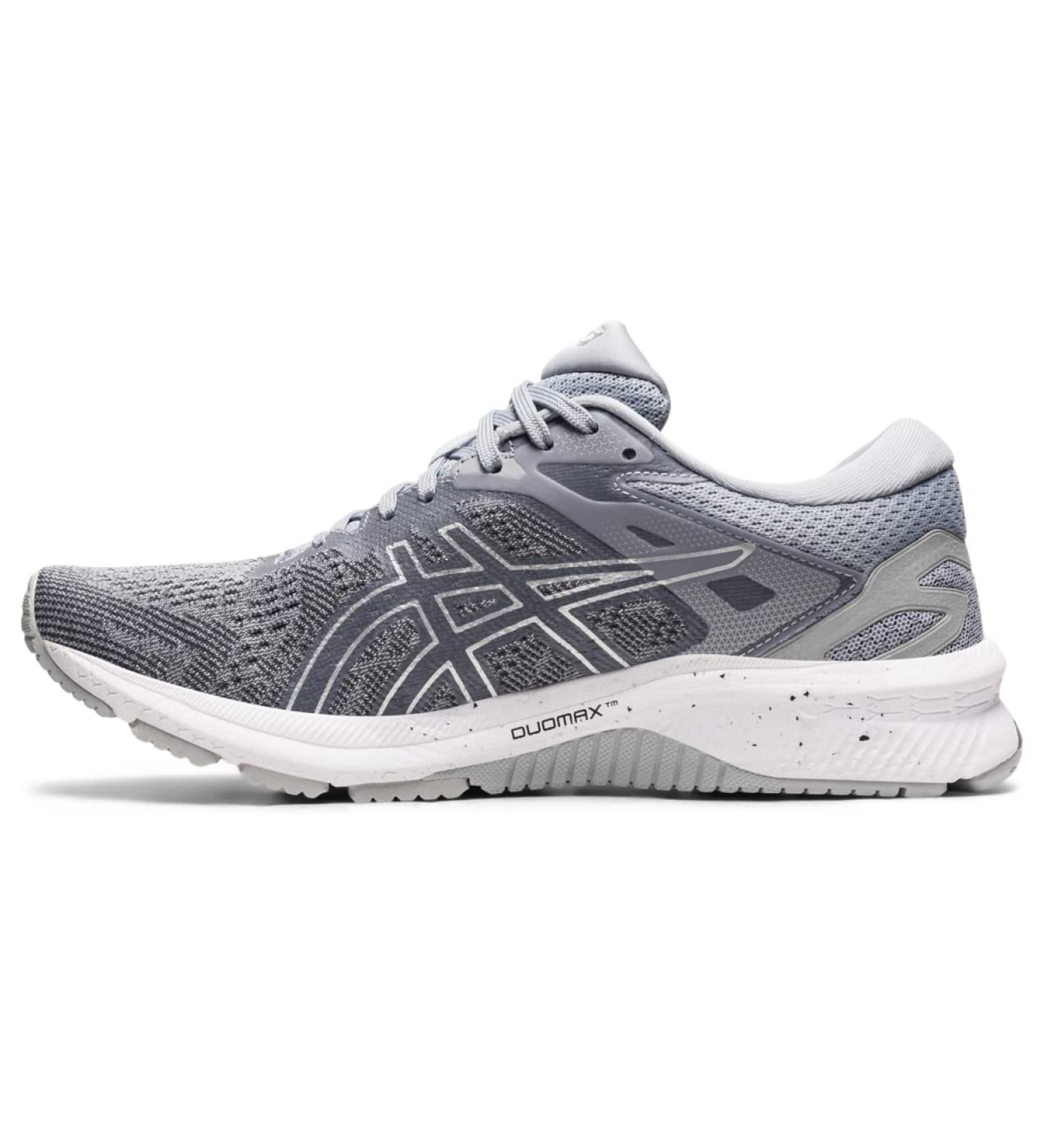 ASICS Women's GT-1000 10 Running Shoes - Piedmont Grey/Pure Silver - Buy Online on SooperMarket.com