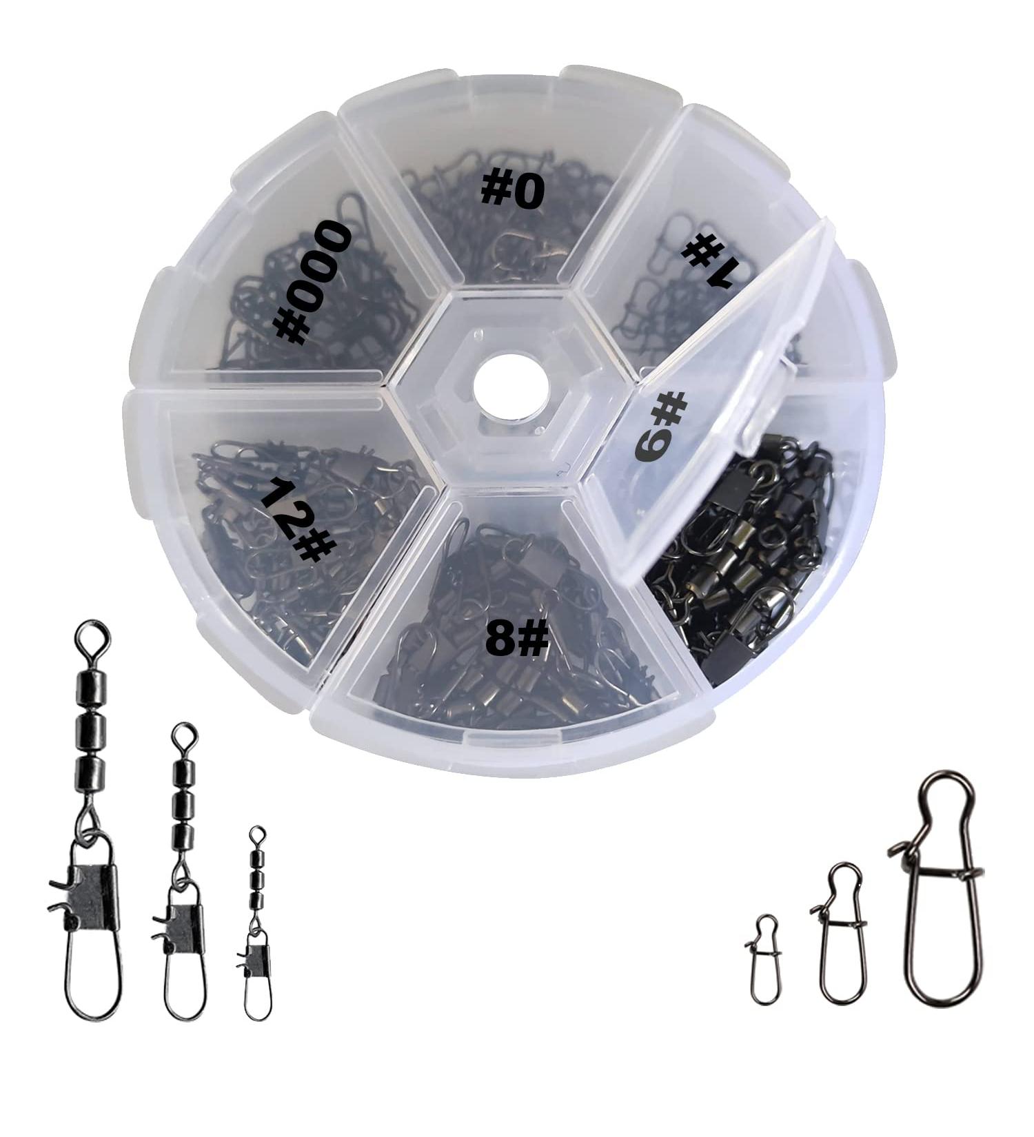 Njord Kalastus Triple Vertebrae & Snap Set 150 TLG | Best Trout Fishing Accessories | Complete Vertebrae Fishing Set with Carabiner | Premium Triple Vortex Fishing Gear - Buy Online on SooperMarket.com