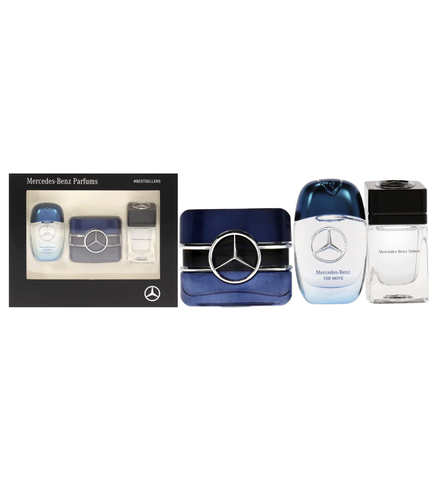 Mercedes-Benz Best Of Coffret - Cologne for Men Giftset - The Move Select and Sign Fragrances - Perfumes for Men with Bergamot Lavender - 3 pc - Buy Online on SooperMarket.com