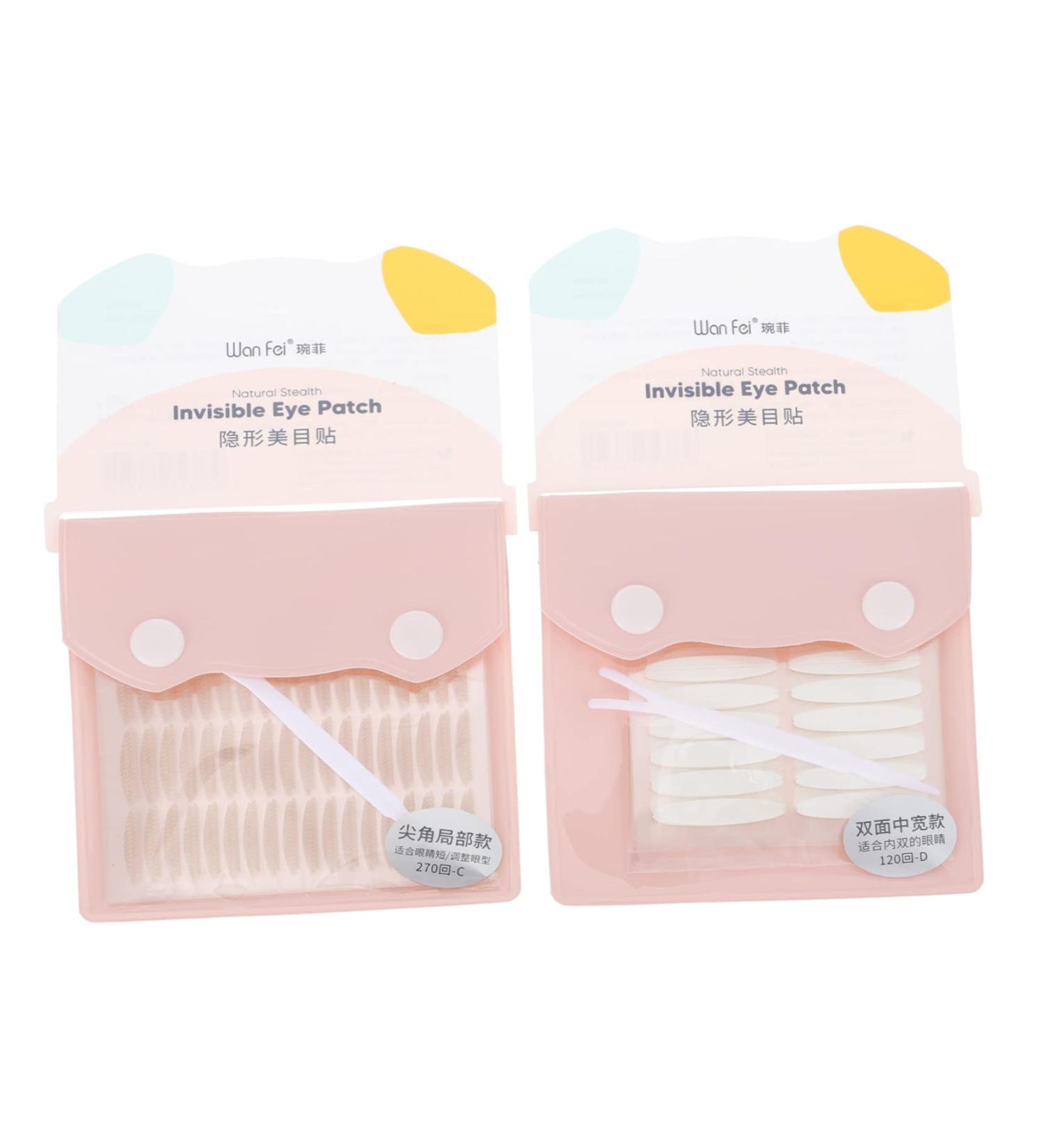 Mikinona 2 Lace Double Eyelid Sticker Invisible Double Eyelid Tape Double Side Tape Two Sided Tape Eye Shaping Makeup Supplies Natural Eyelid Patch Beauty Supplies The Pet Single Sided Tool 8x6.5cm As Shown 1 - Buy Online on SooperMarket.com