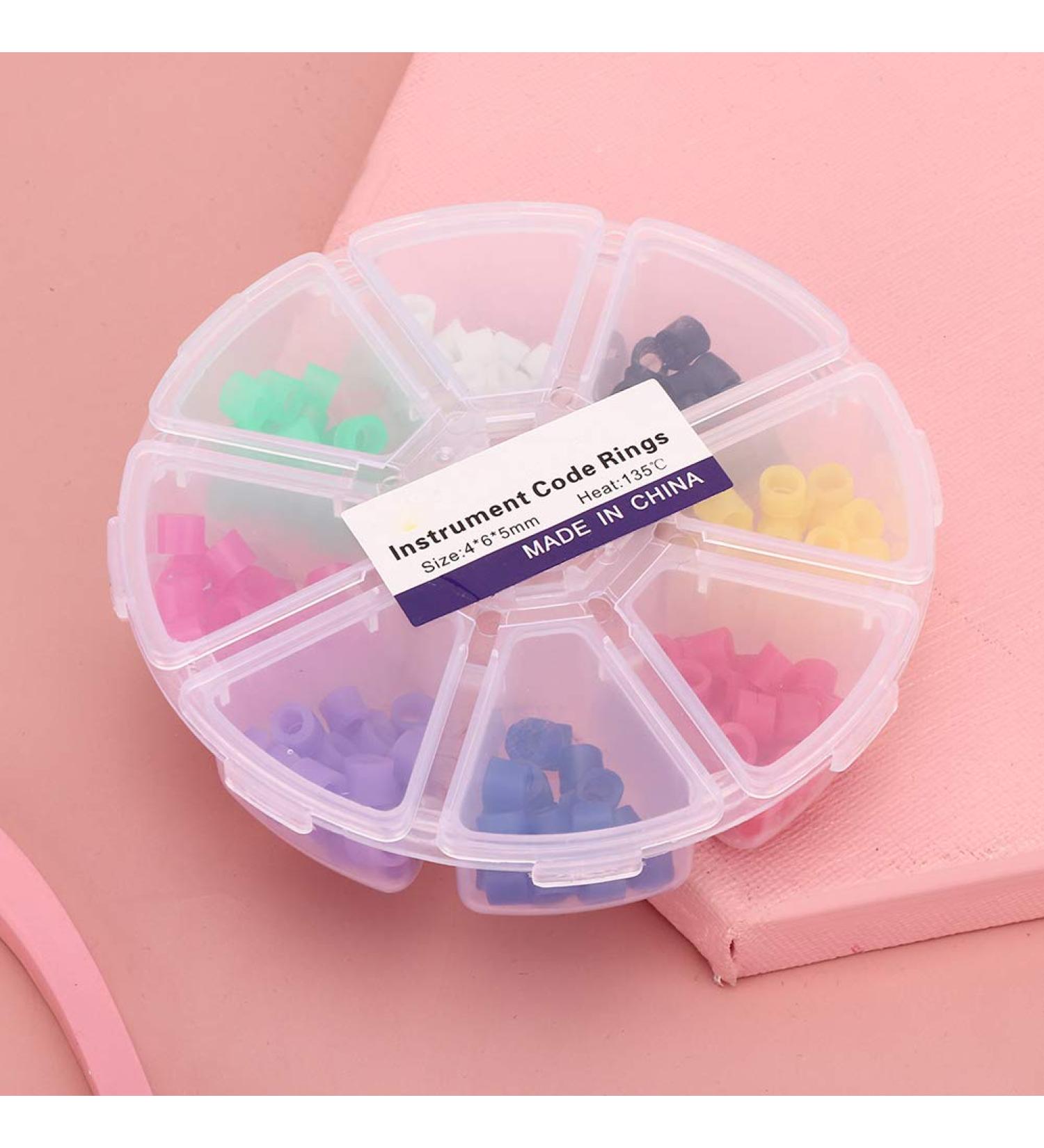 Color Code Rings - 160pcs Light Hygienist Silicone Instruments (4mm 6mm 5mm) - Durable Silica Gel for International Shipping - Buy Online on SooperMarket.com