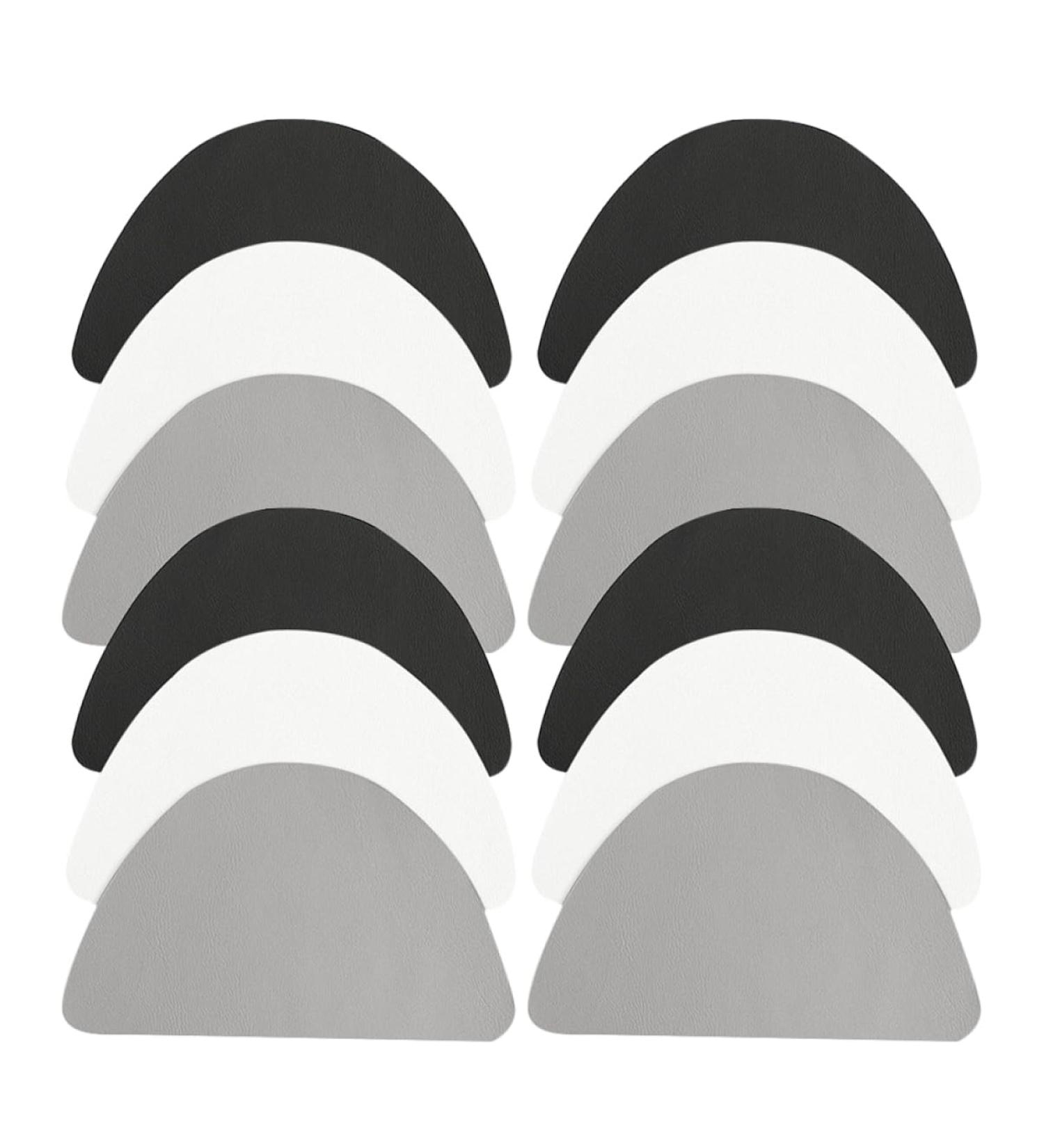 FRCOLOR 12pcs Shoe Repair Stickers Boots Boot Repair Accessories Boot Repair Patches Shoe Repair Patches Shoe Patches for Holes Pu Patches Shoe Repair Kit Adhesive Heel Post Post - Buy Online on SooperMarket.com